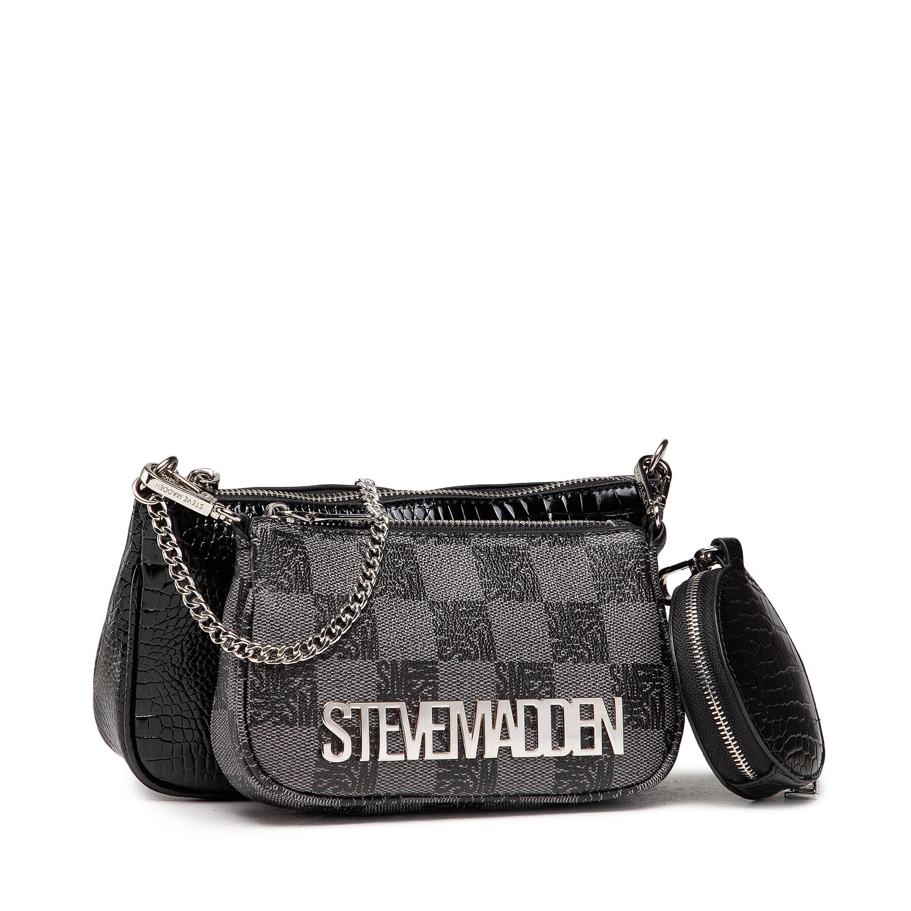 Steve Madden Ročna torba BurgentL SM13000601-02002 Črna - Pepit.si