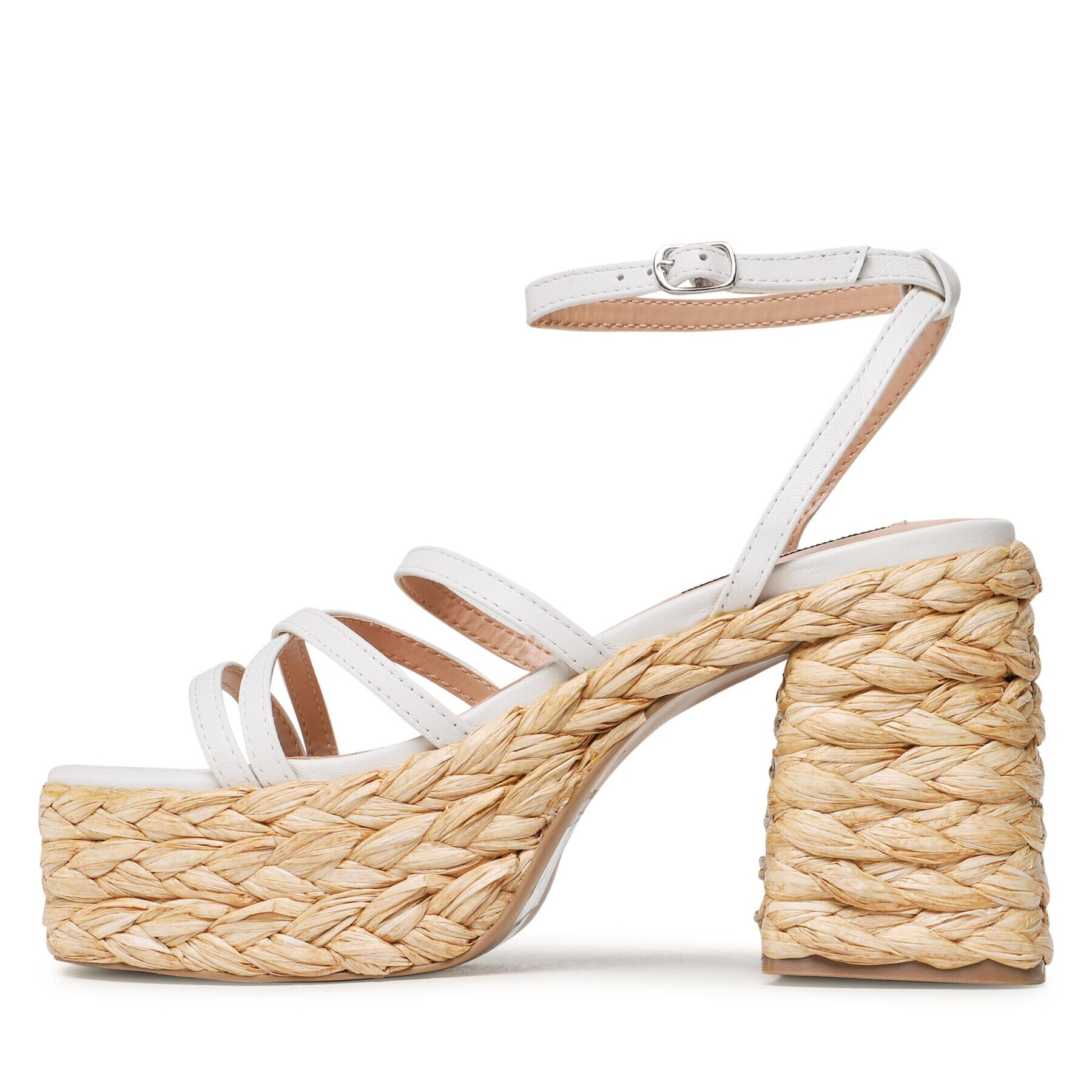 Steve Madden Sandali Belise SM11002482-107 Écru - Pepit.si