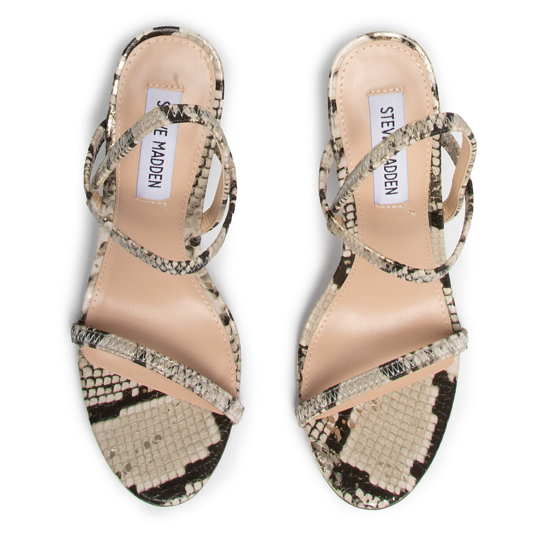 Steve Madden Sandali Gabriella SM11000955-02002-064 Bež - Pepit.si