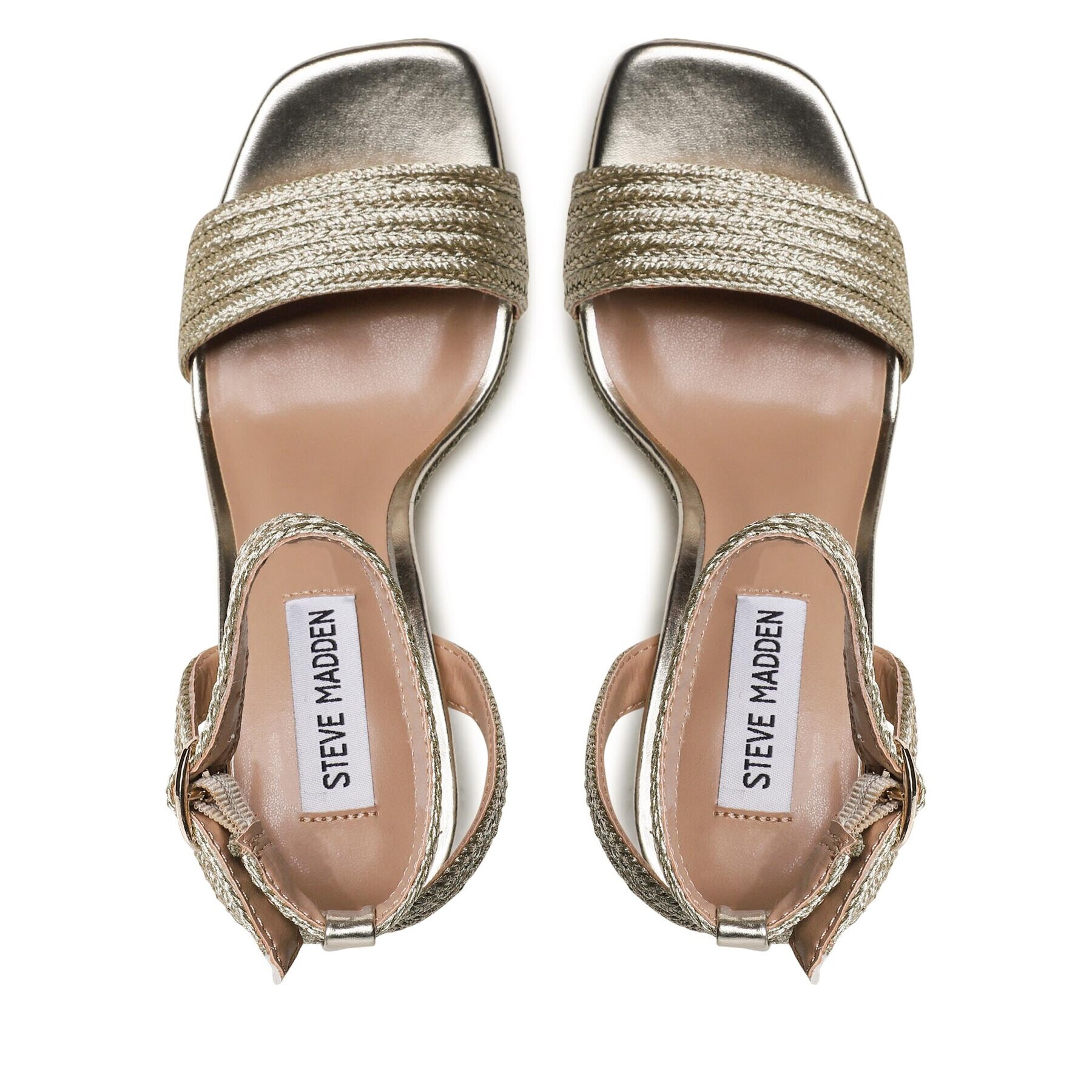 Steve Madden Sandali Layered SM11002428-LGL Zlata - Pepit.si