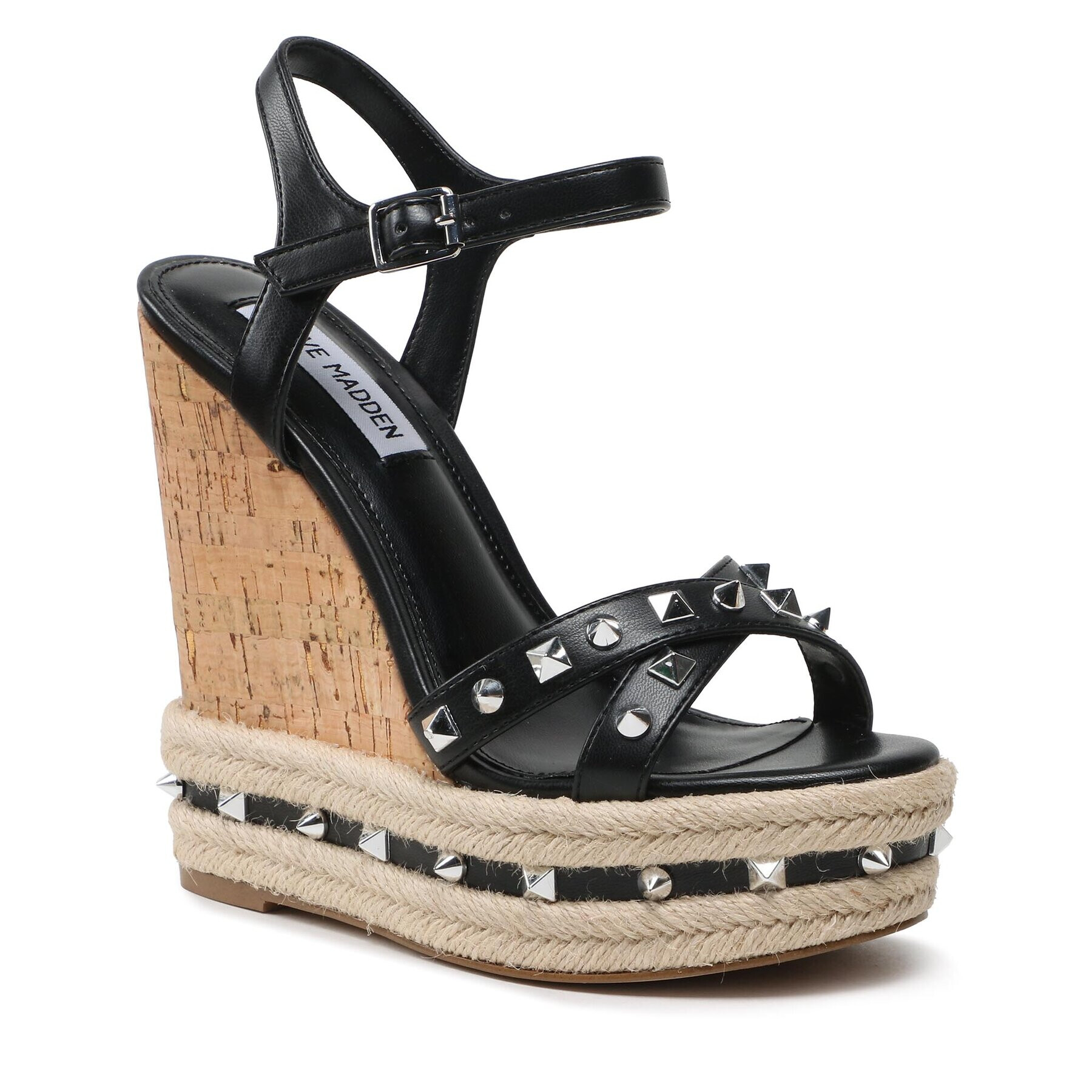 Steve Madden Sandali Madalyn SM11002421-001 Črna - Pepit.si