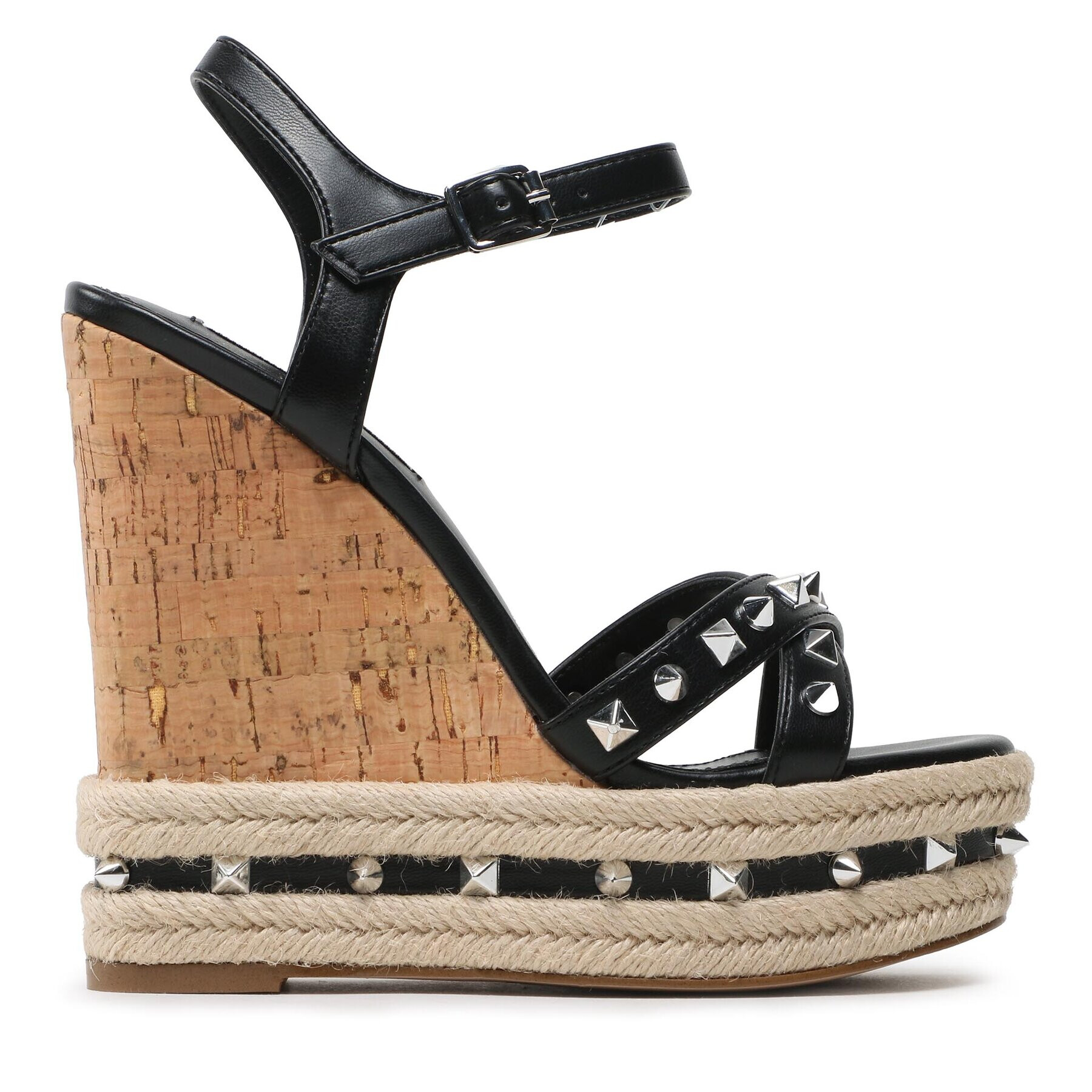 Steve Madden Sandali Madalyn SM11002421-001 Črna - Pepit.si