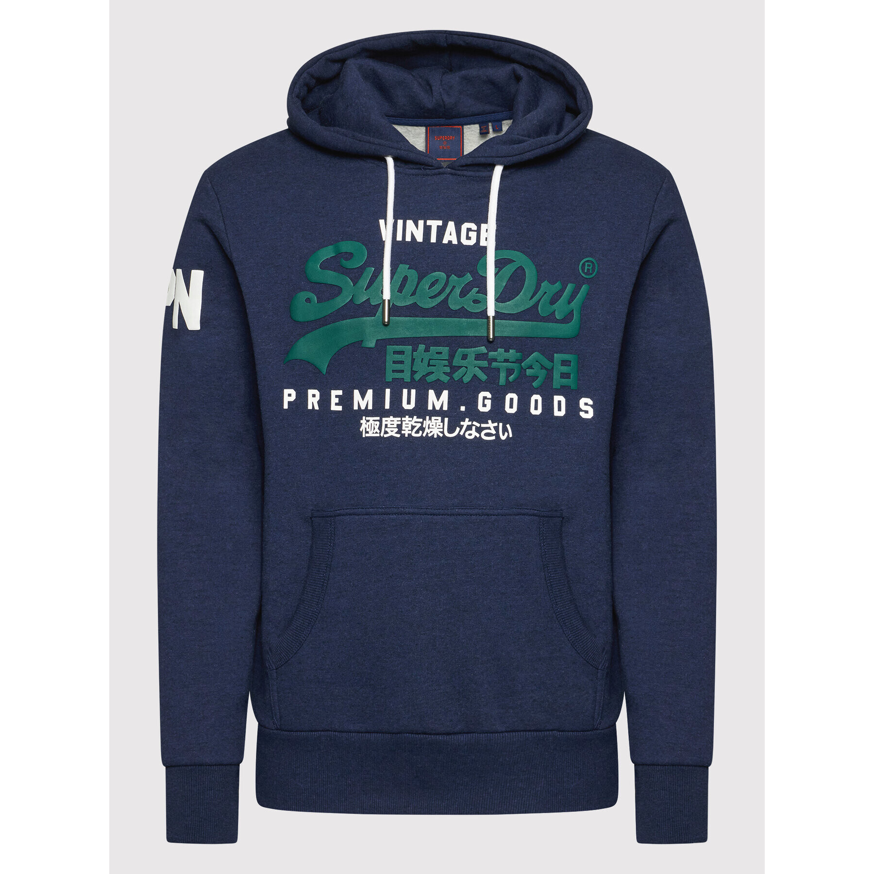 Superdry Jopa Vl M2011885A Mornarsko modra Regular Fit - Pepit.si