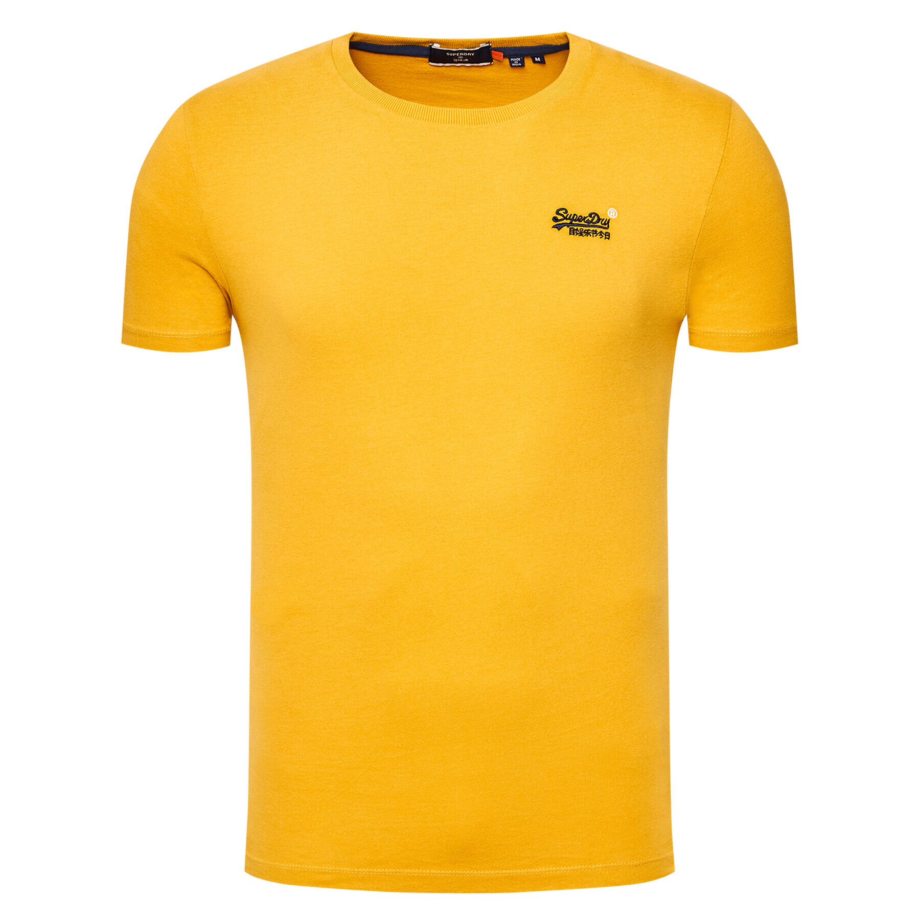 Superdry Majica Ol Vintage Emb Tee M1000020A Rumena Regular Fit - Pepit.si