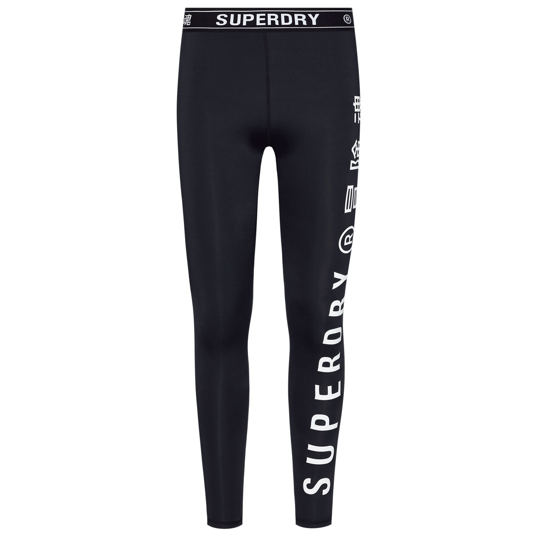 Superdry Pajkice Training WS310627A Črna Slim Fit - Pepit.si