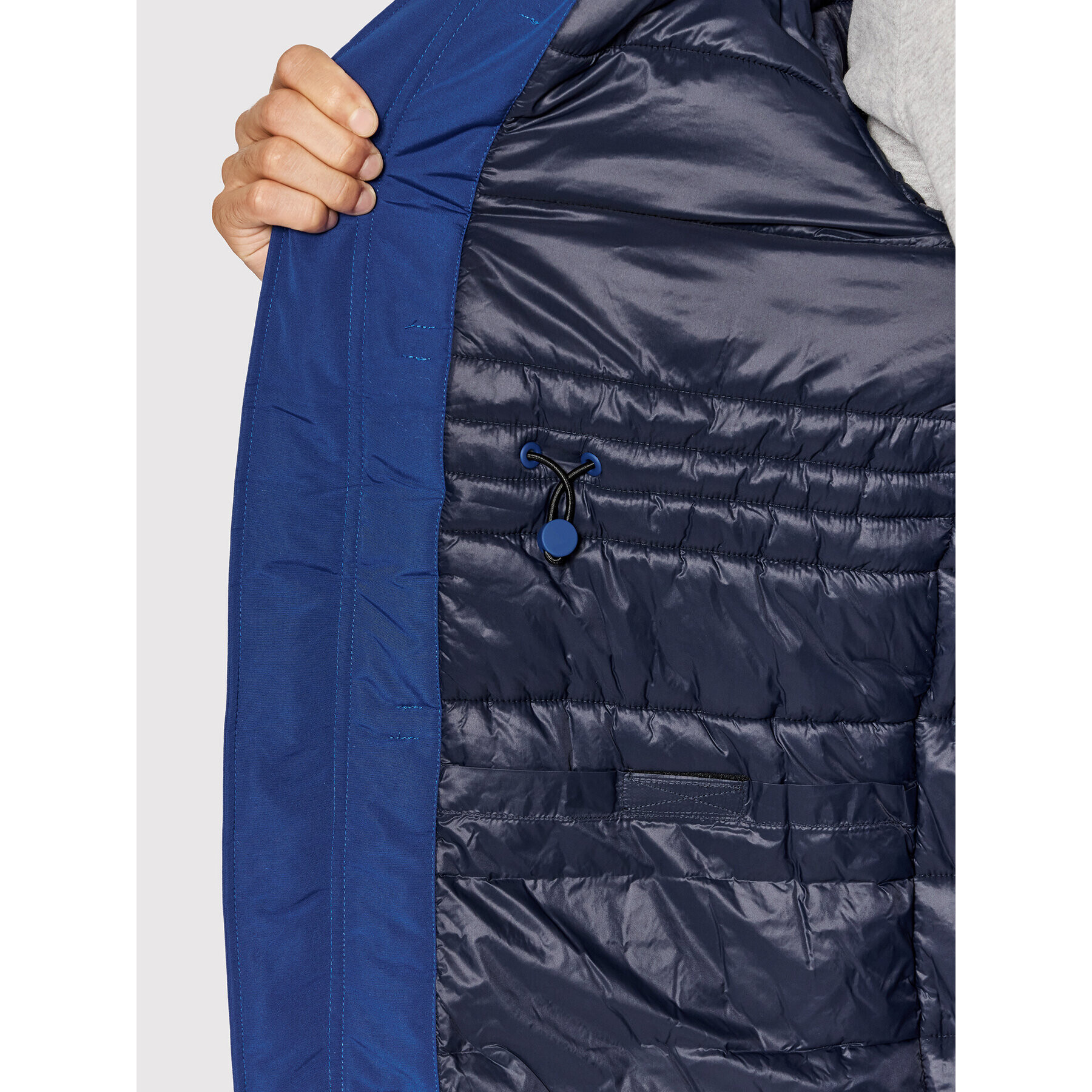 Superdry Parka Everest M5011192A Modra Regular Fit - Pepit.si