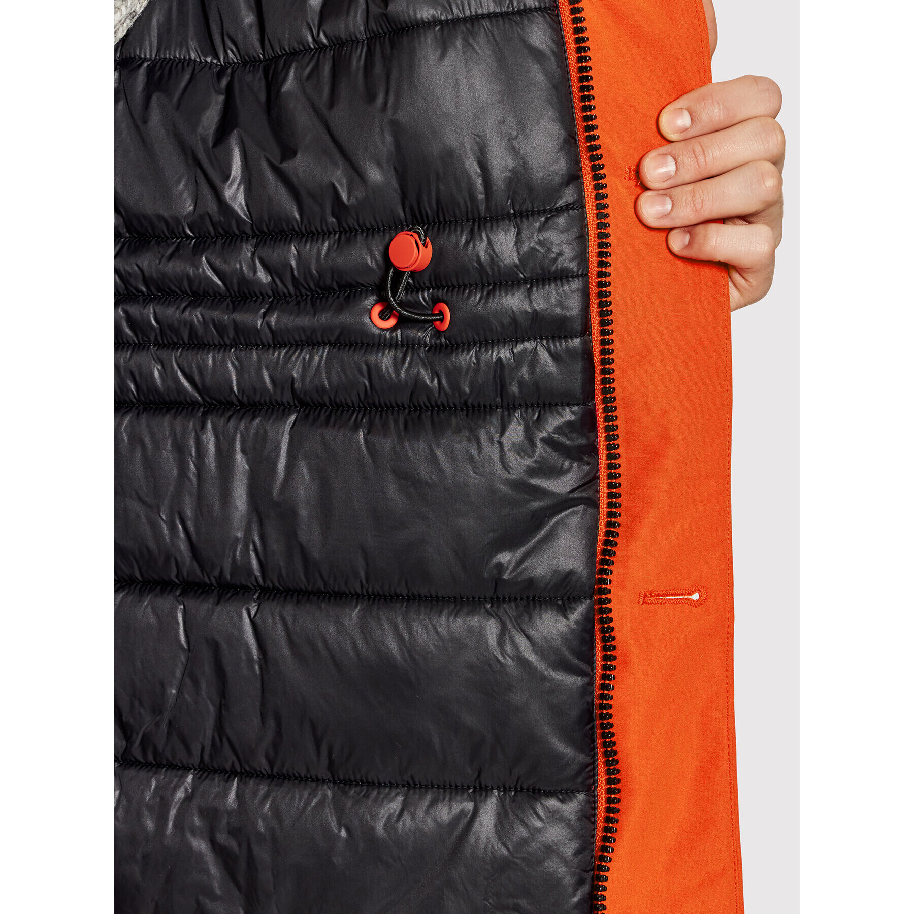 Superdry Parka Everest M5011192A Oranžna Regular Fit - Pepit.si