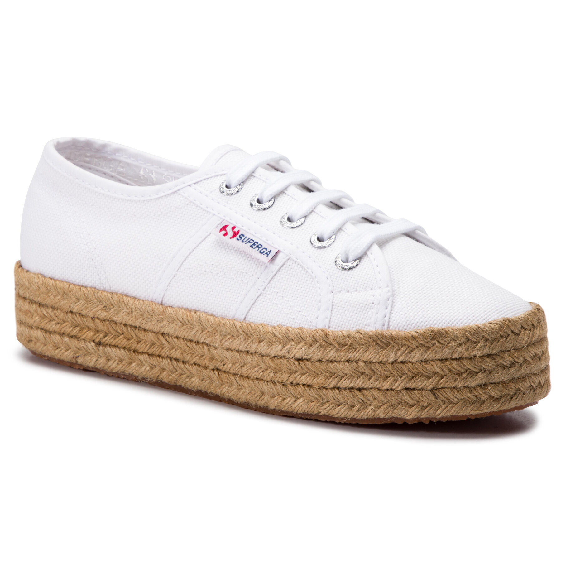 Superga Espadrile 2730 Cotropew S00CF20 Bela - Pepit.si