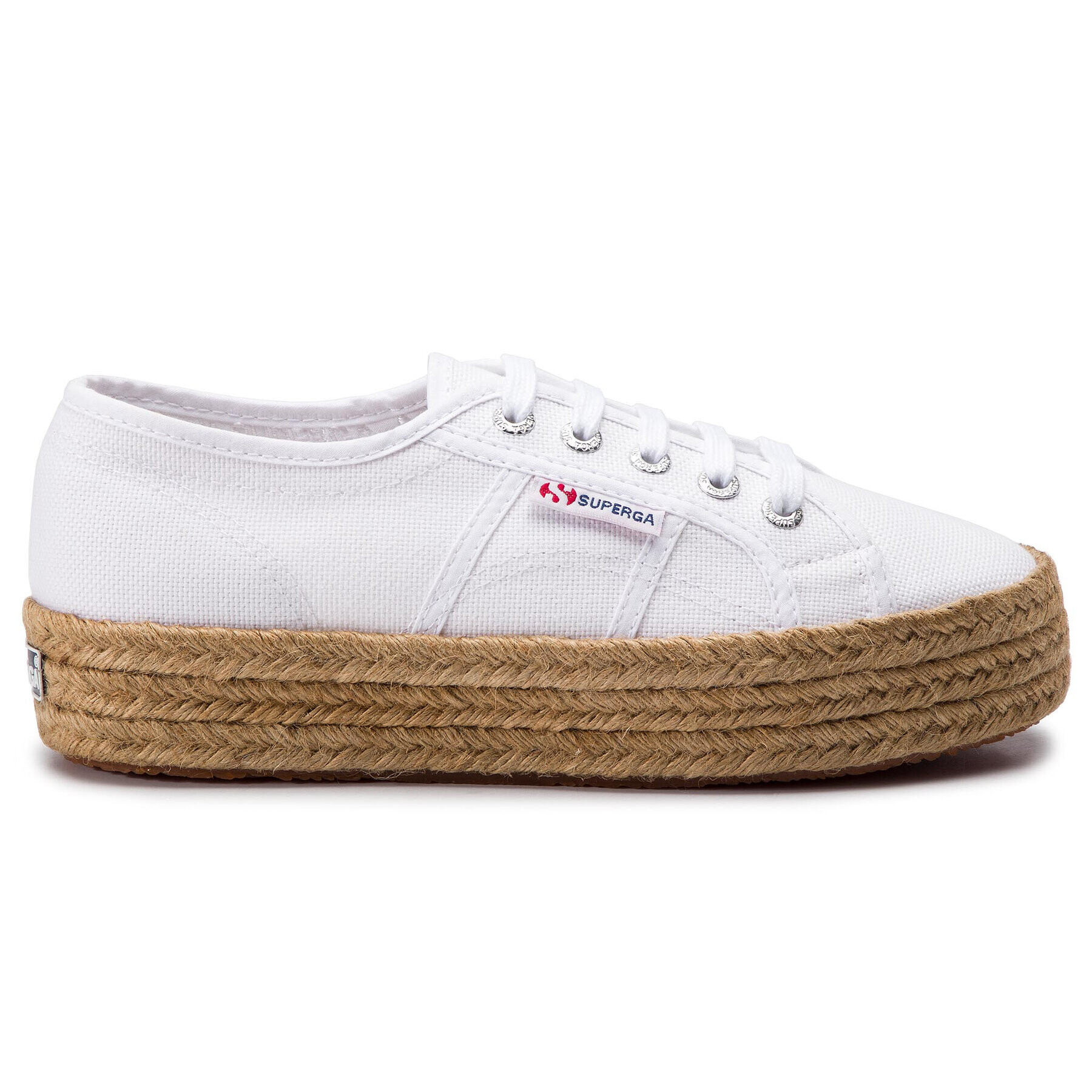 Superga Espadrile 2730 Cotropew S00CF20 Bela - Pepit.si