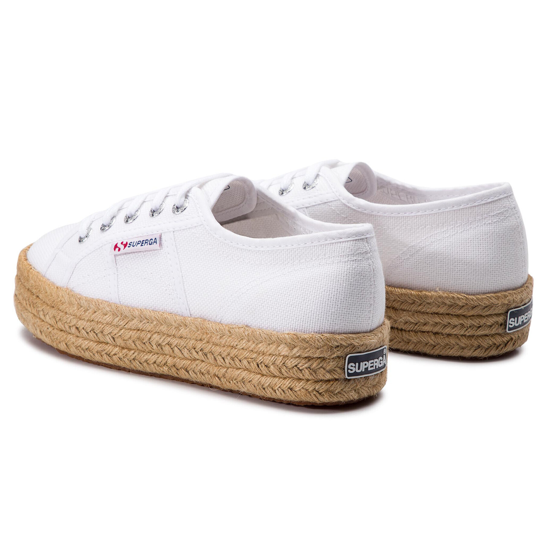 Superga Espadrile 2730 Cotropew S00CF20 Bela - Pepit.si