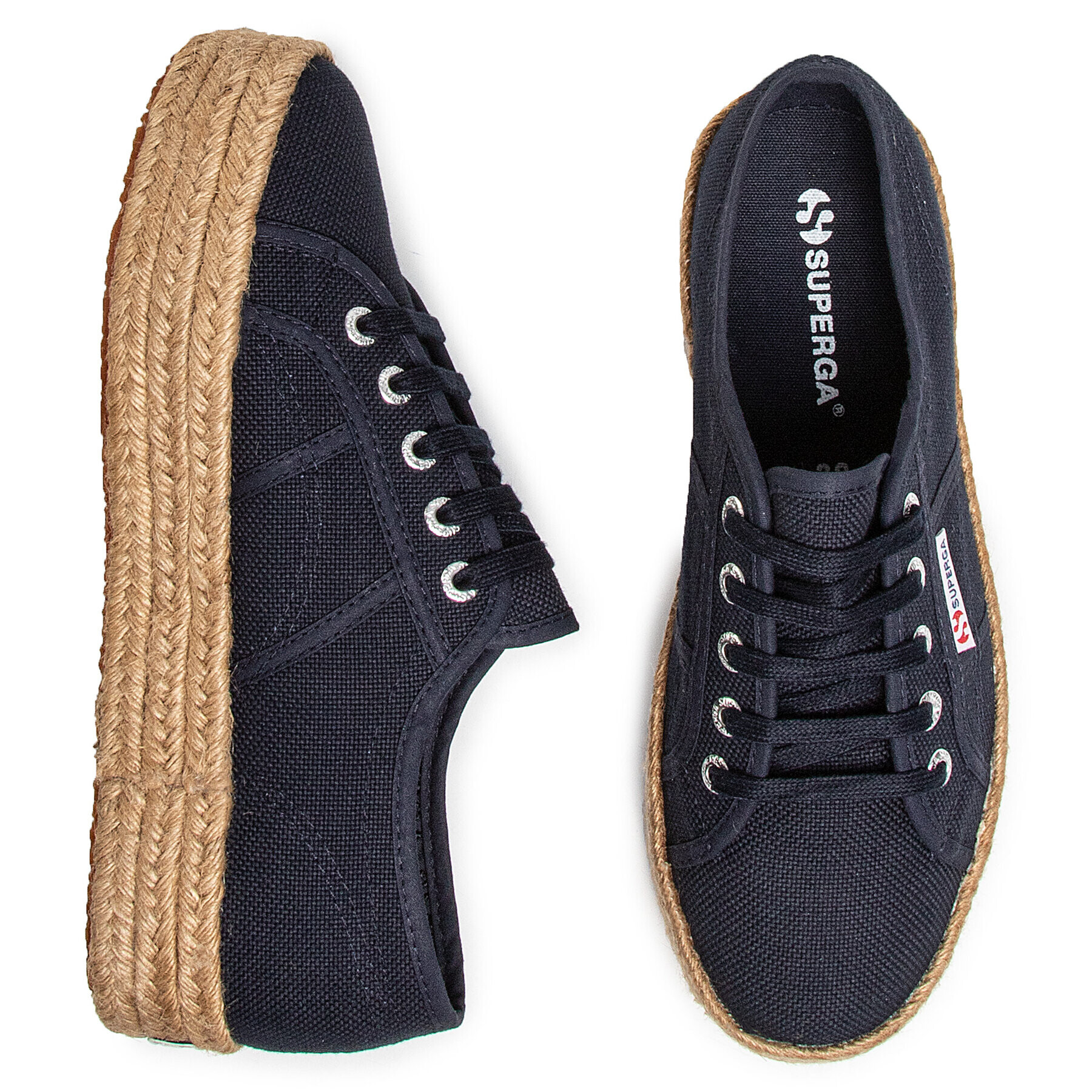 Superga Espadrile 2730 Cotropew S00CF20 Mornarsko modra - Pepit.si