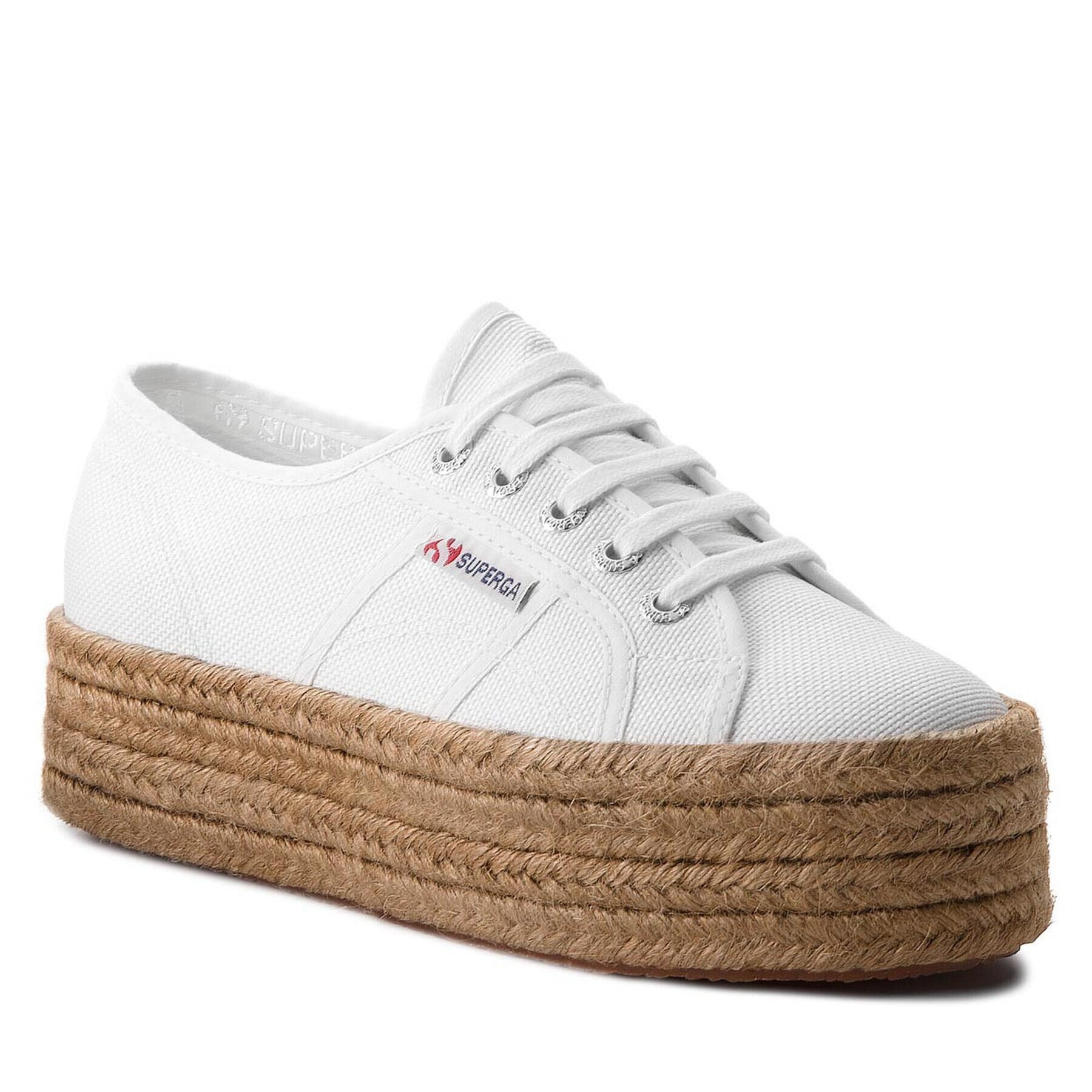 Superga Espadrile 2790 Cotropew S0099Z0 Bela - Pepit.si