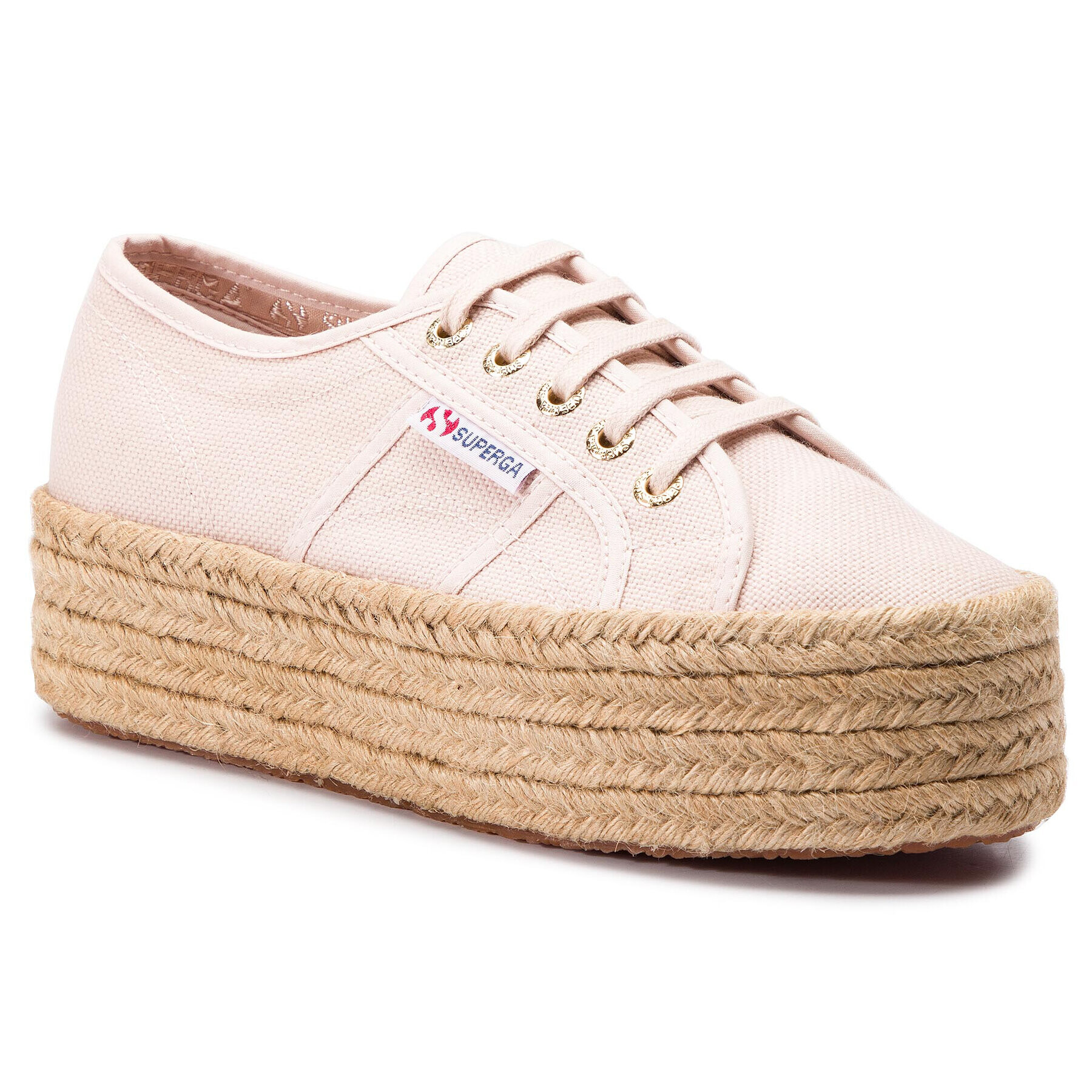 Superga Espadrile 2790 Cotropew S0099Z0 Roza - Pepit.si