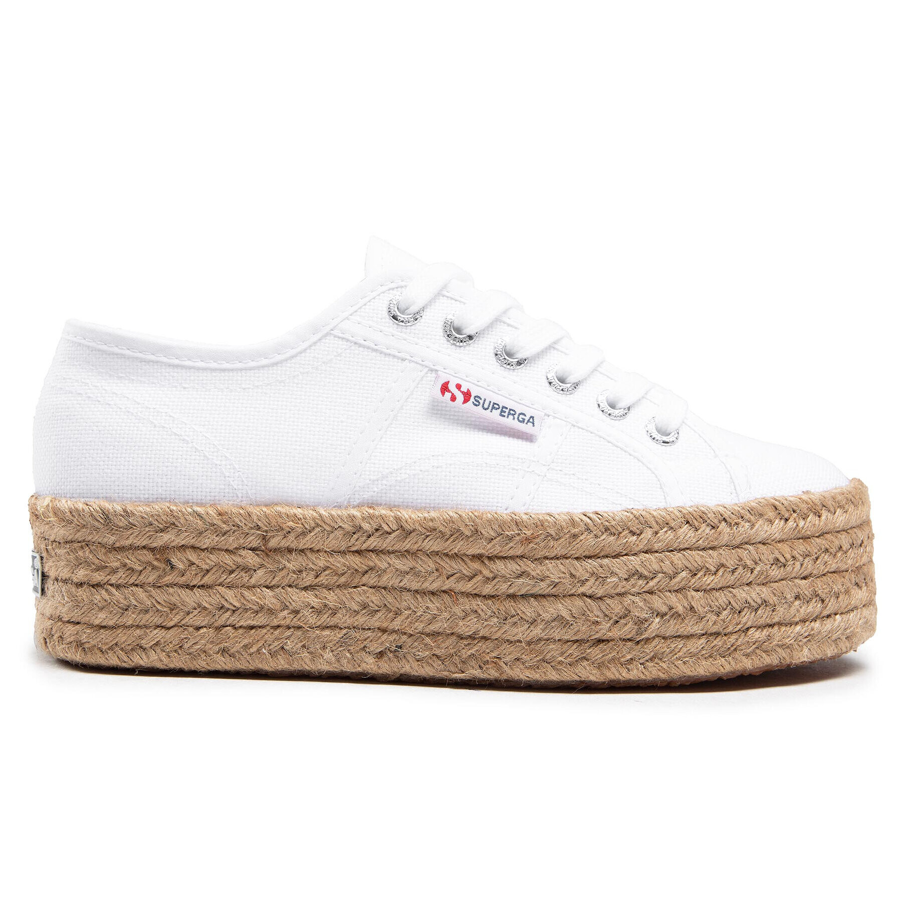 Superga Espadrile 2790 Rope S51186W Bela - Pepit.si