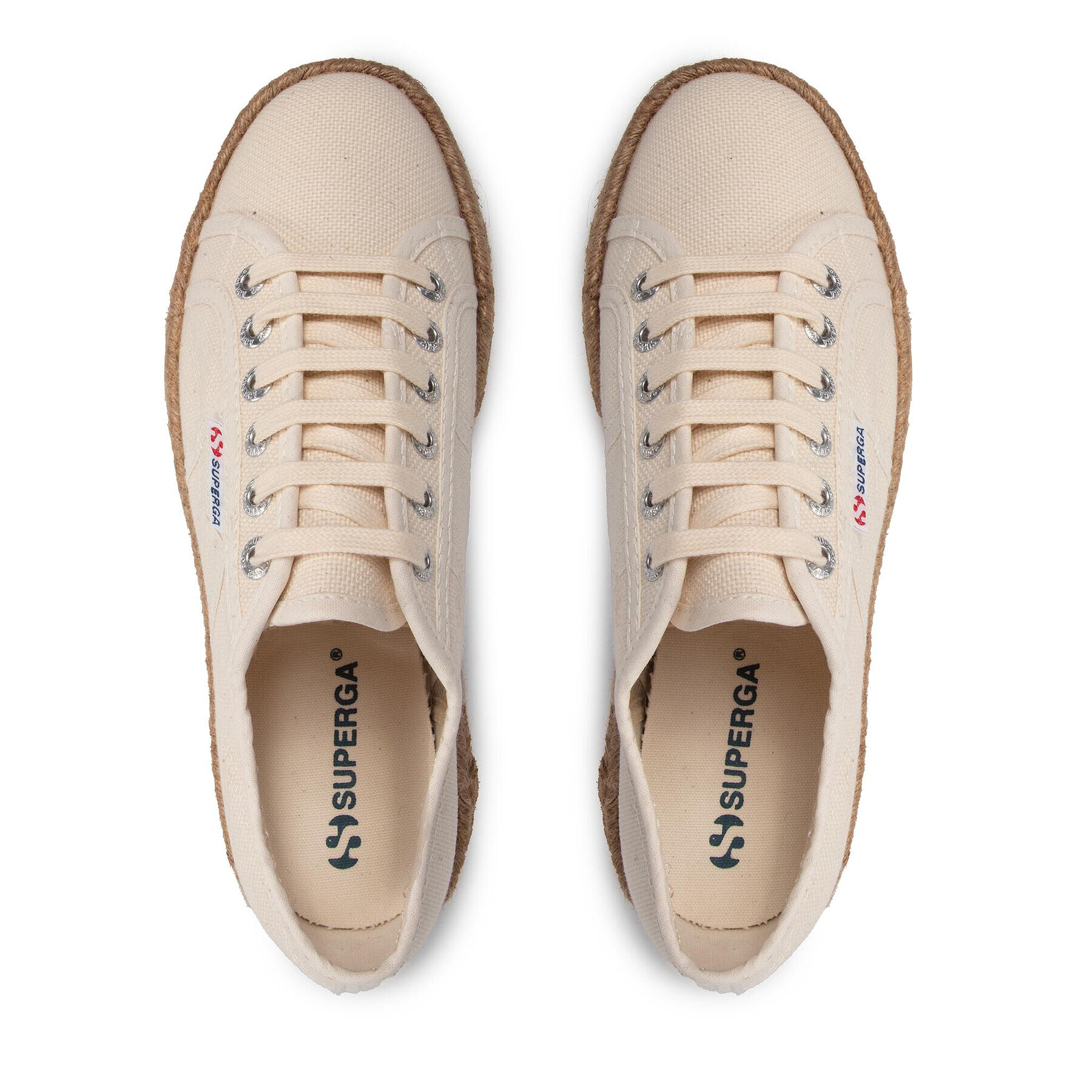 Superga Espadrile 2790 Rope S51186W Bež - Pepit.si