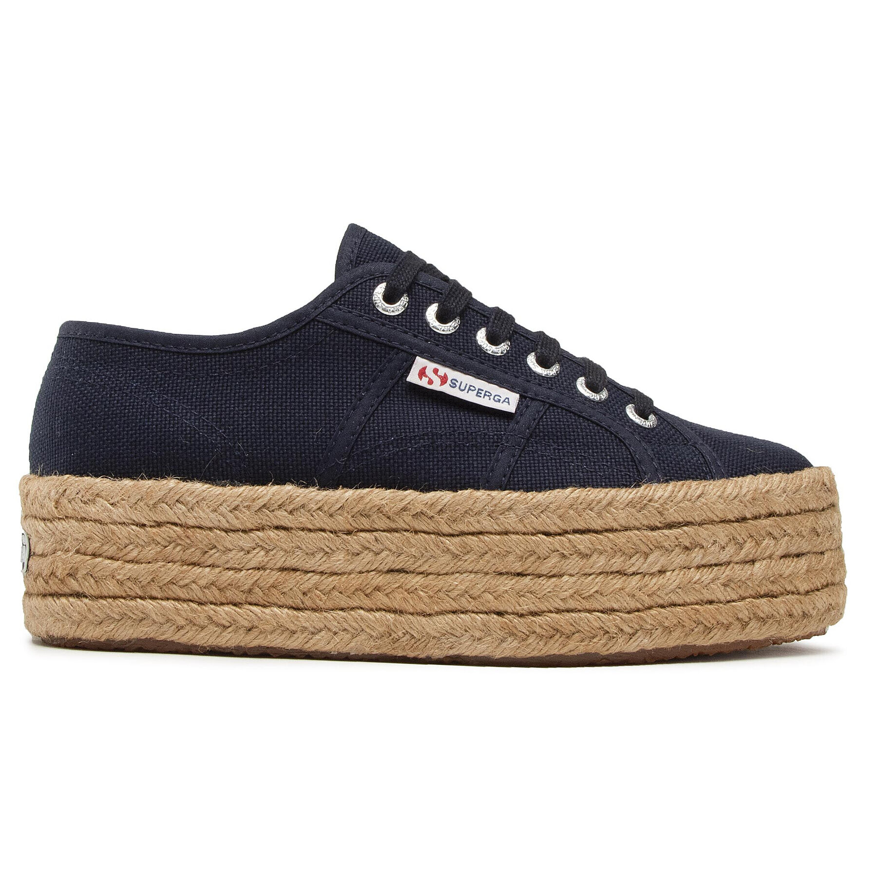 Superga Espadrile 2790 Rope S51186W Mornarsko modra - Pepit.si