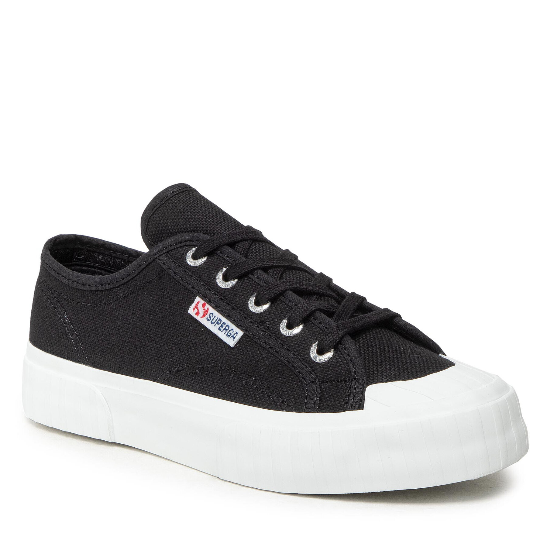 Superga Modne superge 2630 Stripe S00GRT0 Črna - Pepit.si