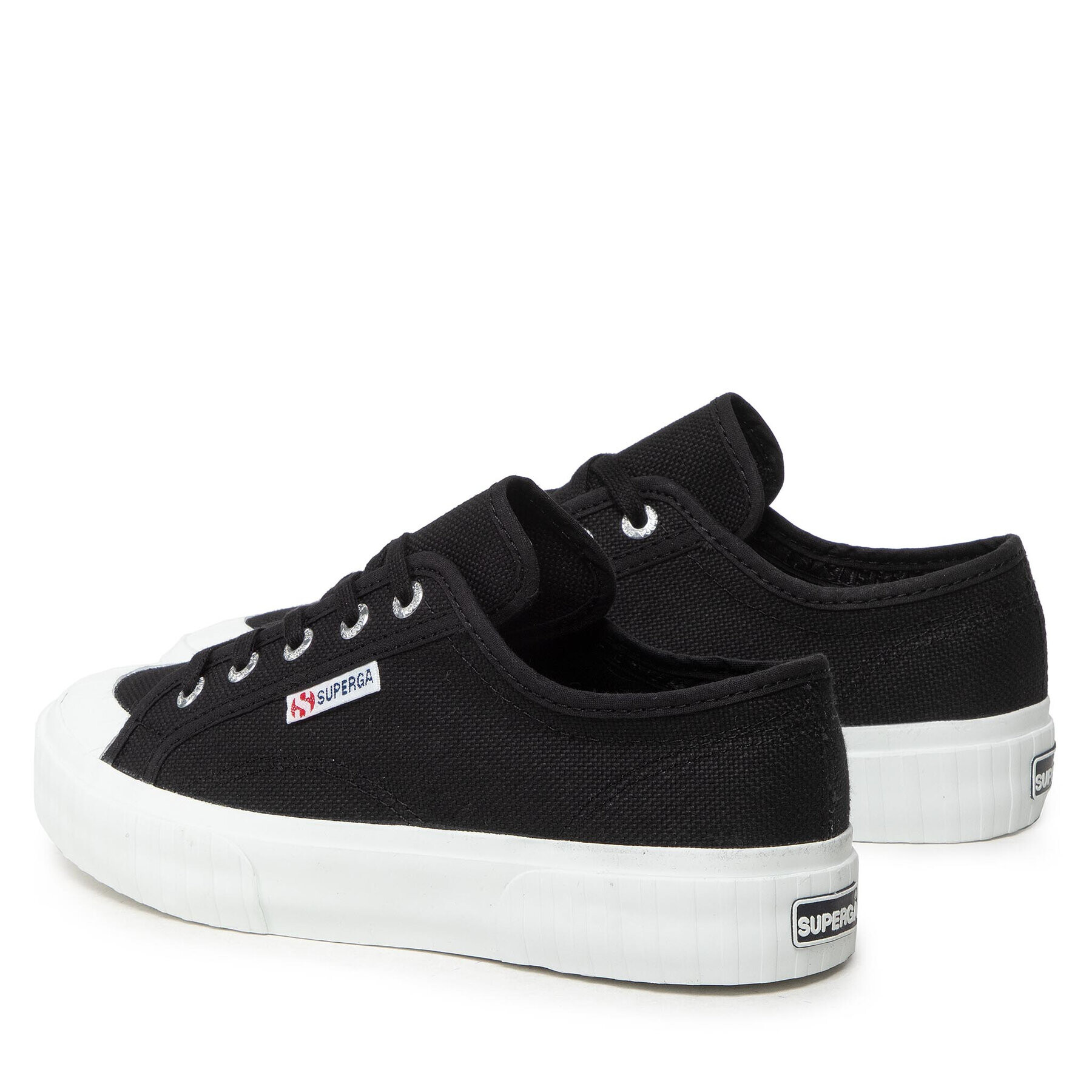 Superga Modne superge 2630 Stripe S00GRT0 Črna - Pepit.si