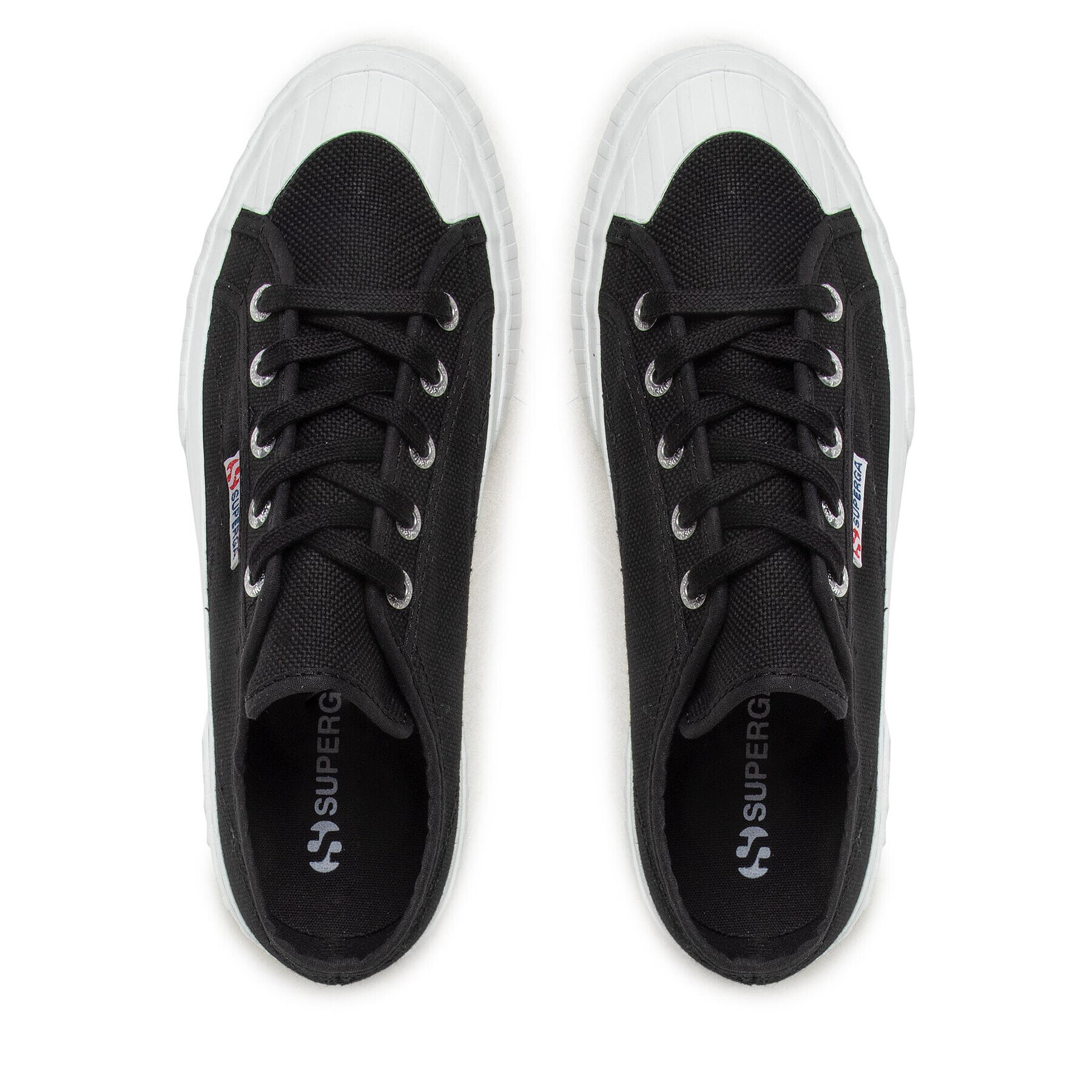 Superga Modne superge 2630 Stripe S00GRT0 Črna - Pepit.si