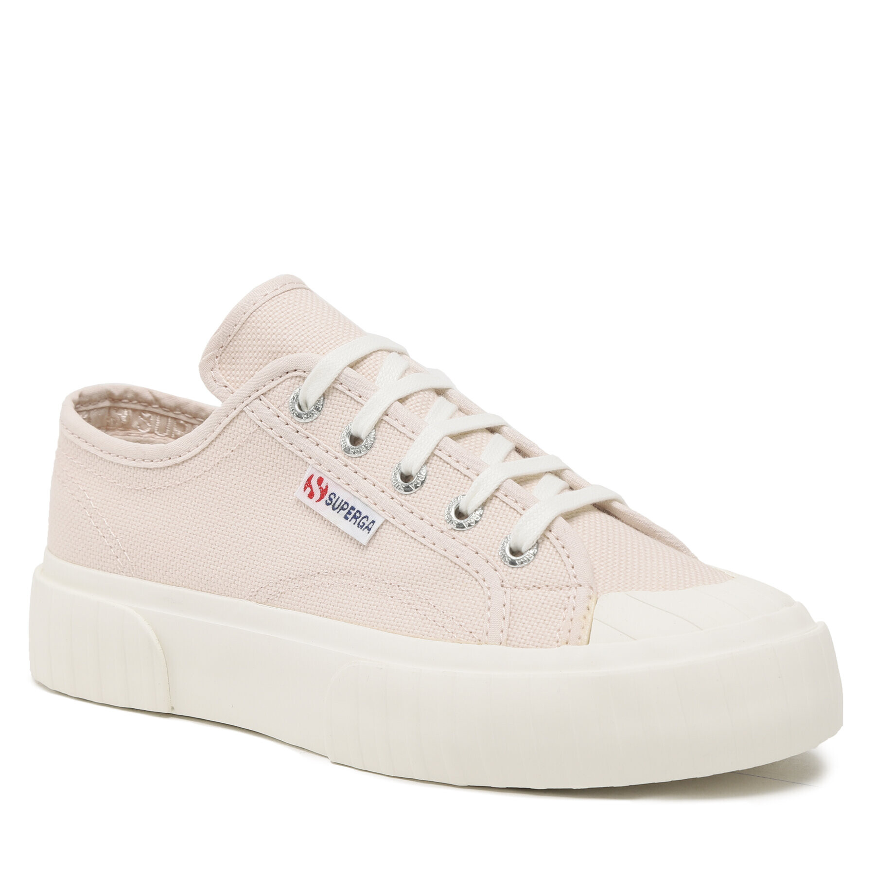 Superga Modne superge 2630 Stripe S00GRT0 Roza - Pepit.si