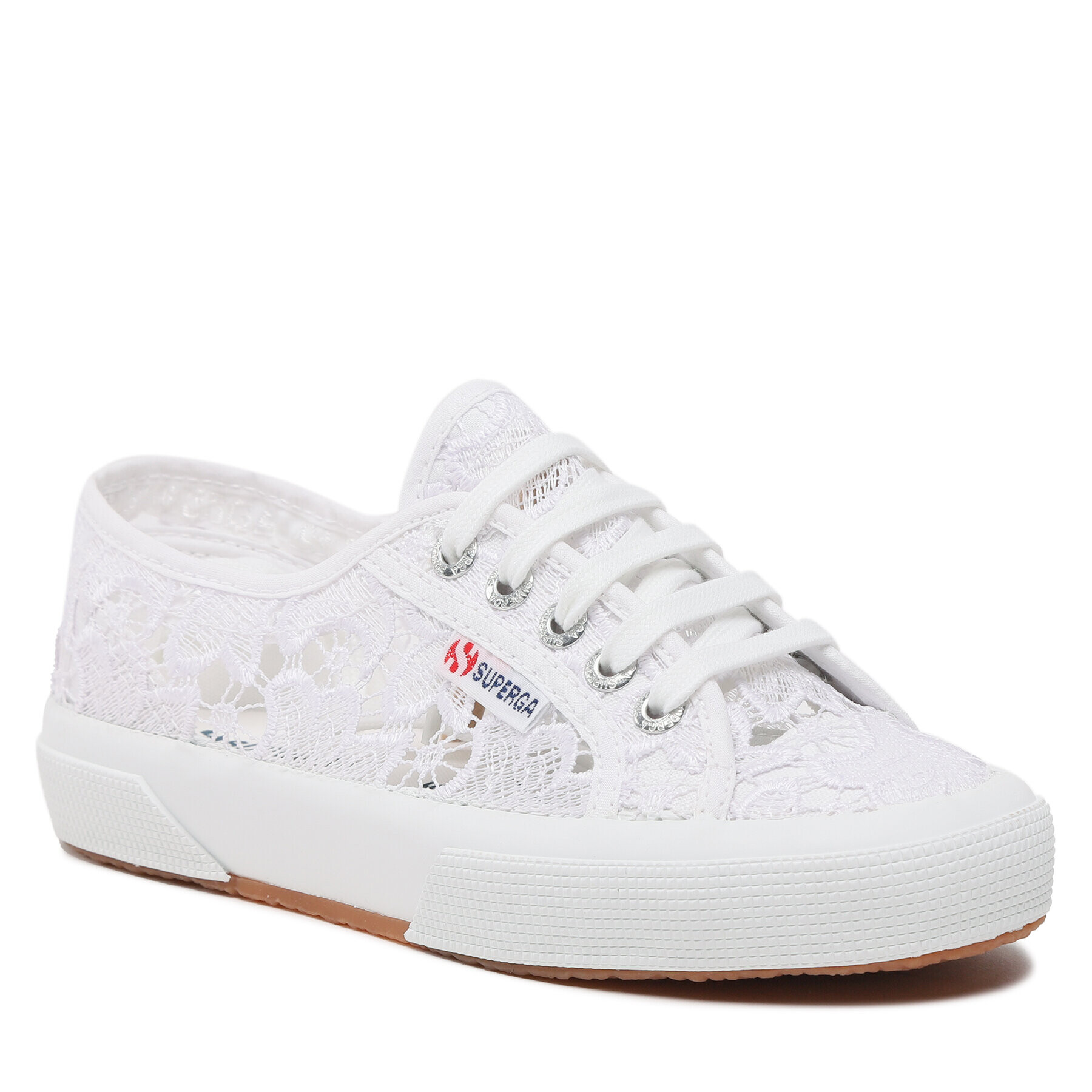 Superga Modne superge 2750 Macrame S81219W Bela - Pepit.si