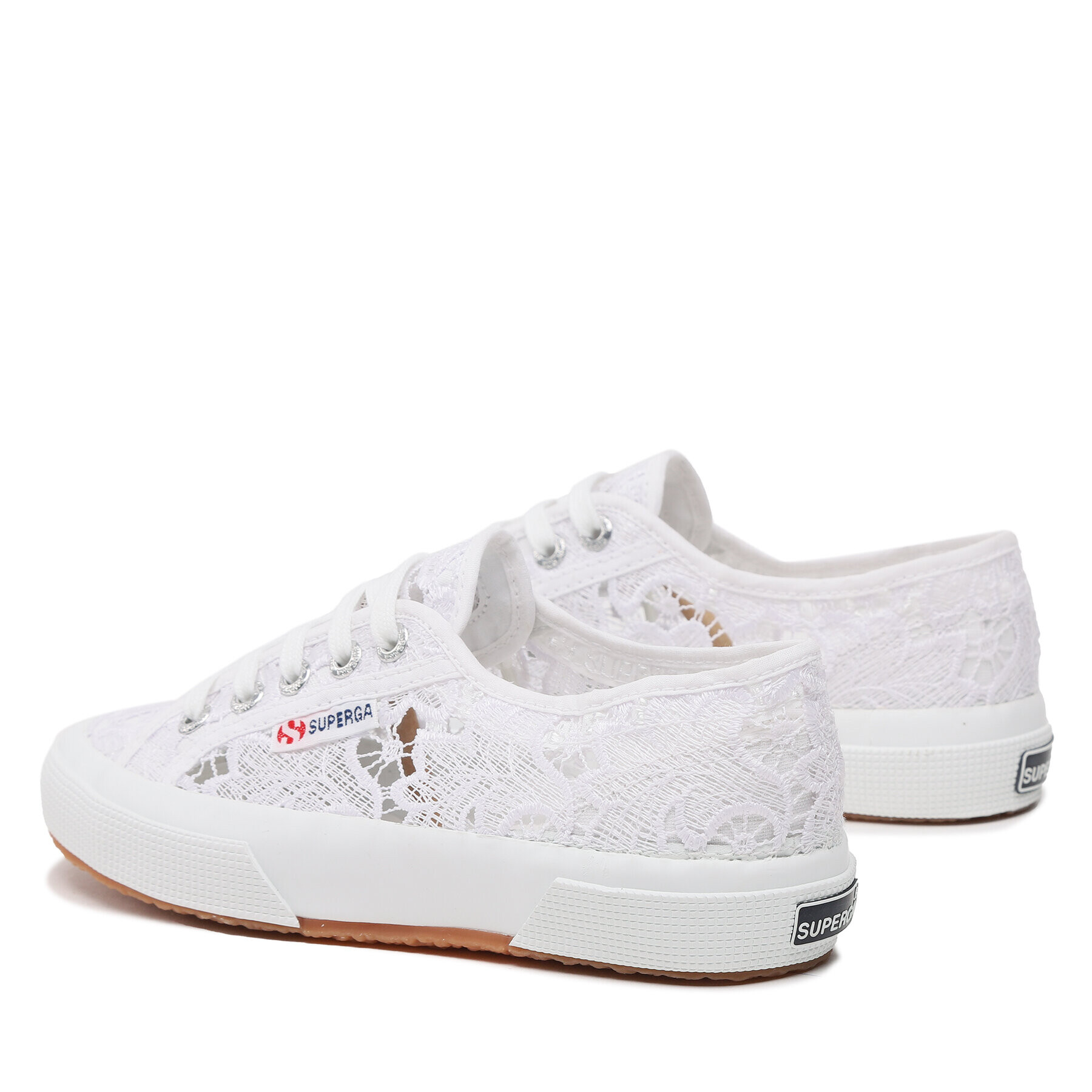 Superga Modne superge 2750 Macrame S81219W Bela - Pepit.si