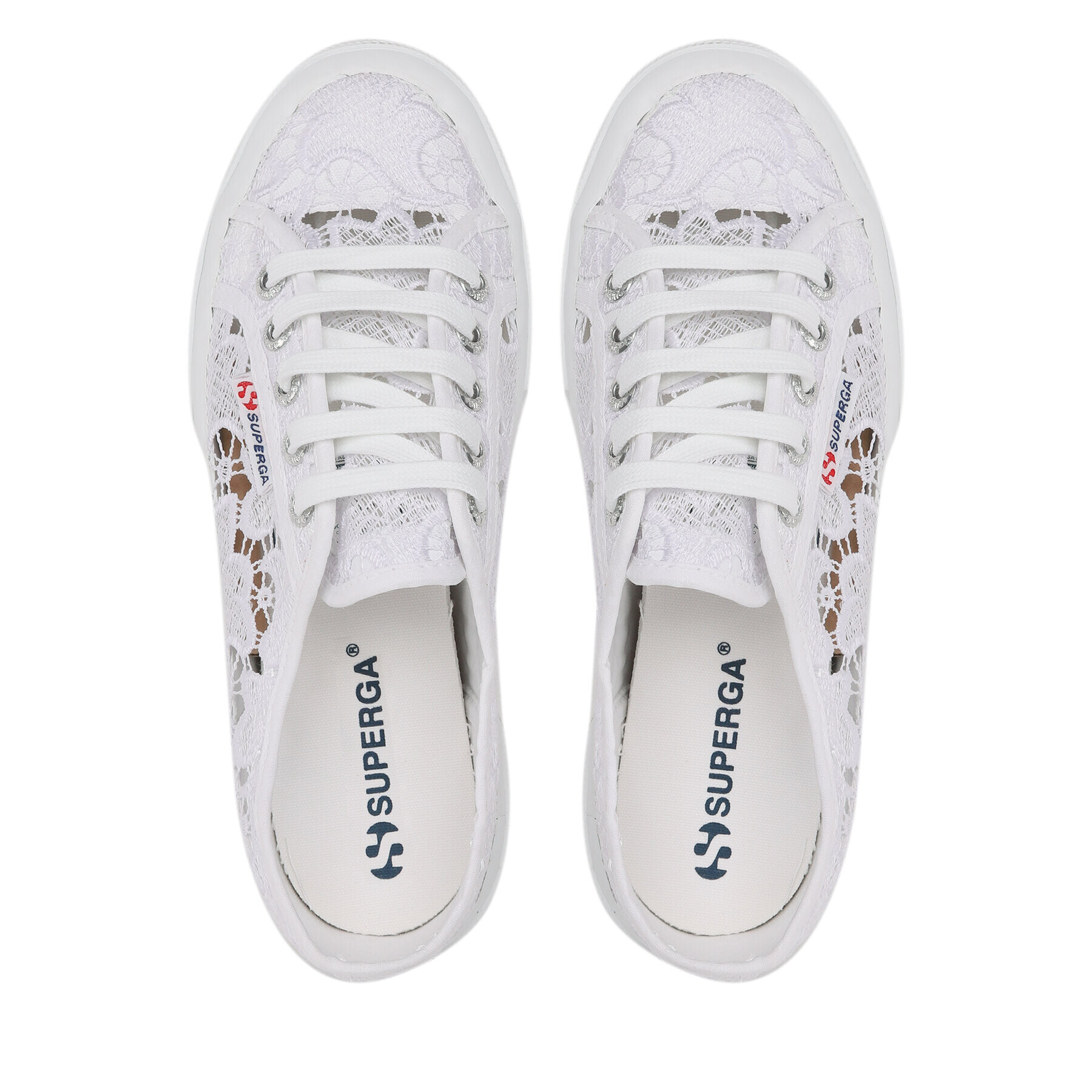 Superga Modne superge 2750 Macrame S81219W Bela - Pepit.si