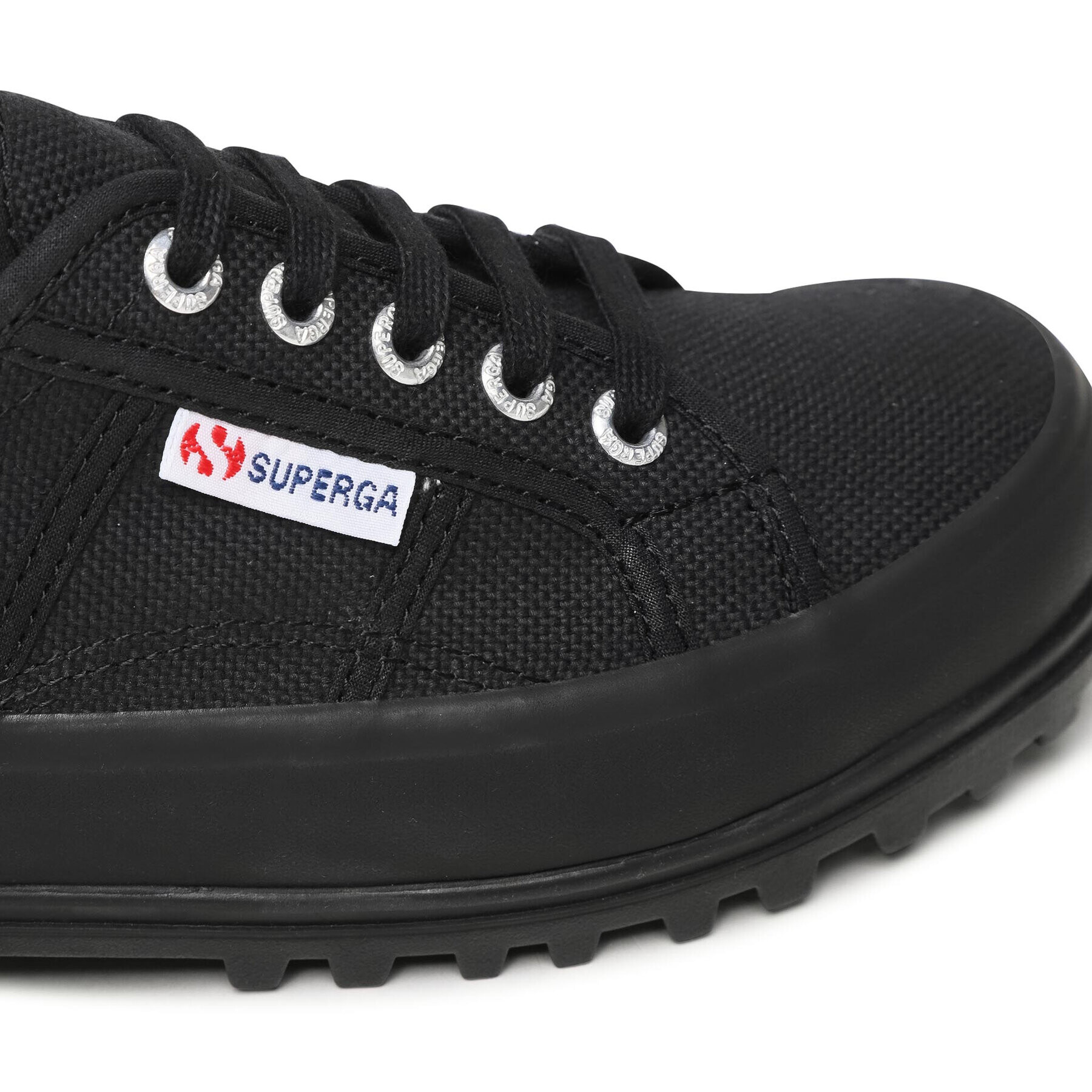 Superga Nizki čevlji 2555 Alpina Cotu S00F4B0 Črna - Pepit.si