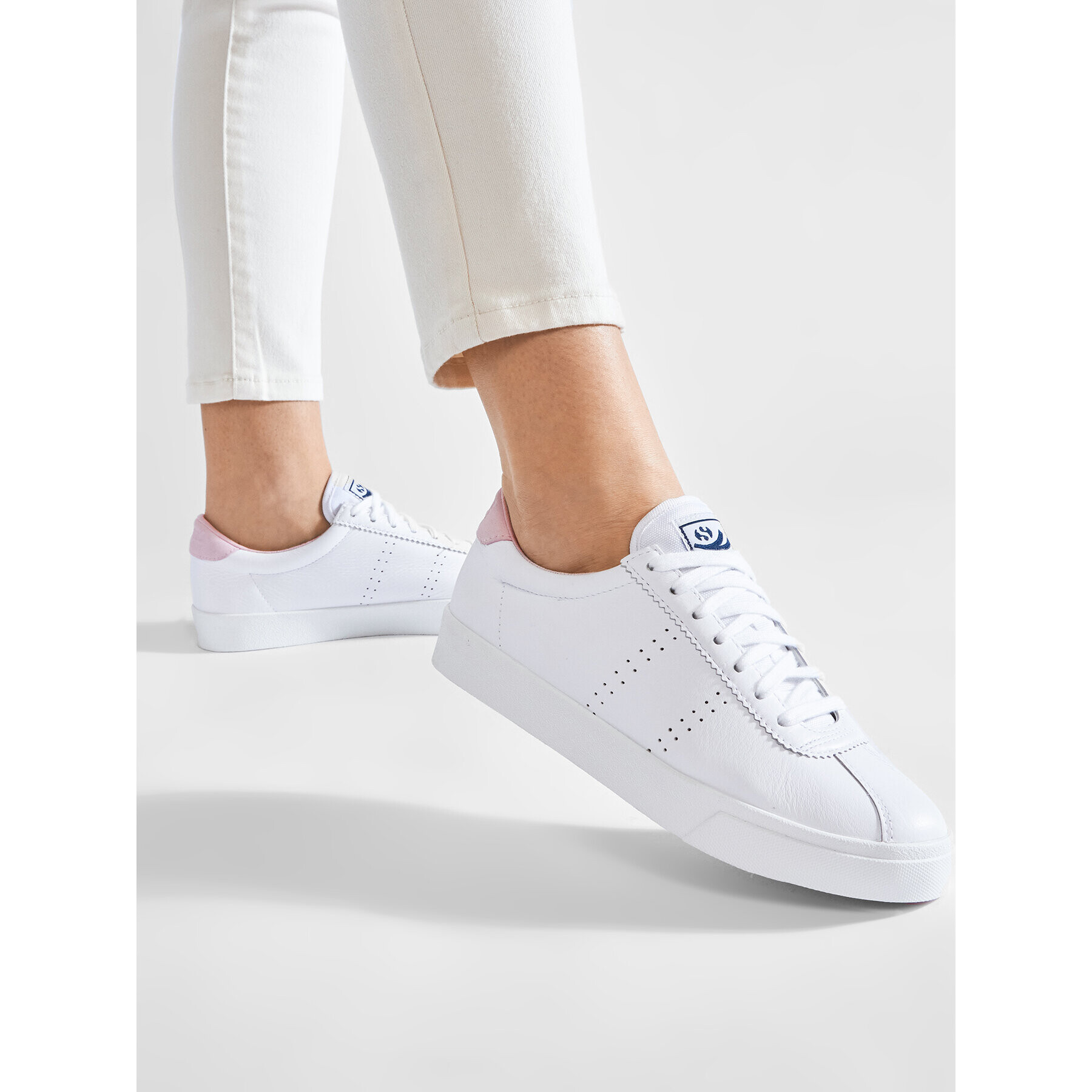 Superga Superge 2843 Clubs Comfleau S00CKL0 Bela - Pepit.si