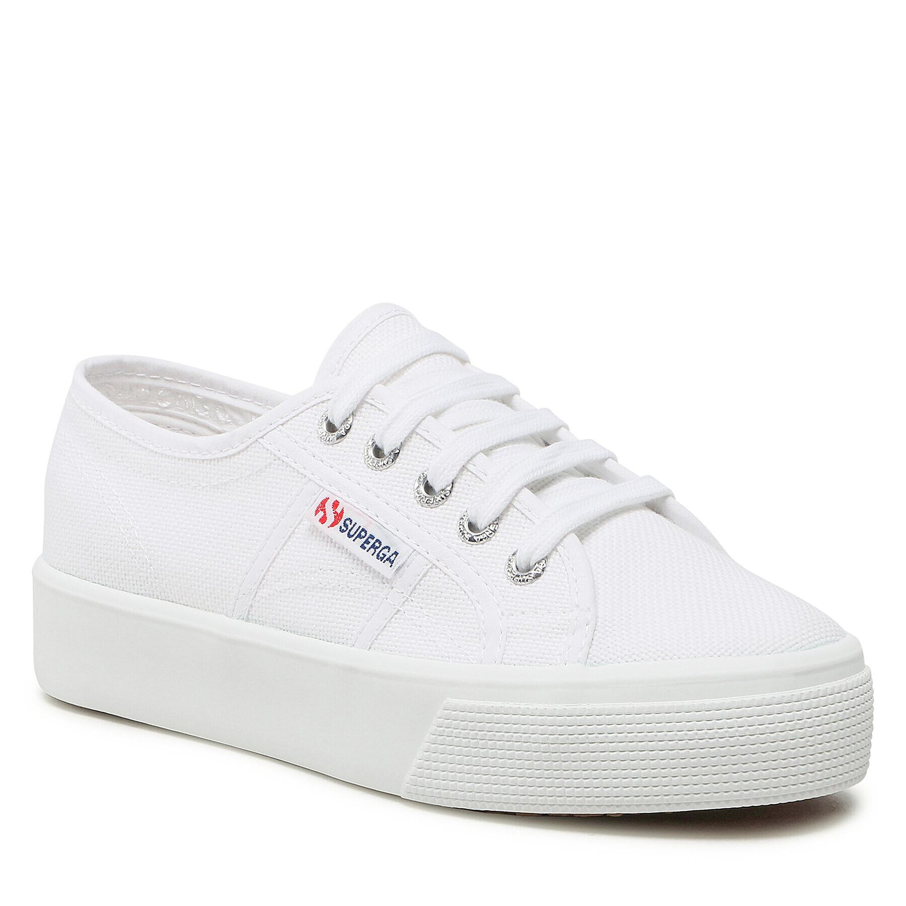 Superga Tenis superge 2730 Mid Platform S2127IW Bela - Pepit.si