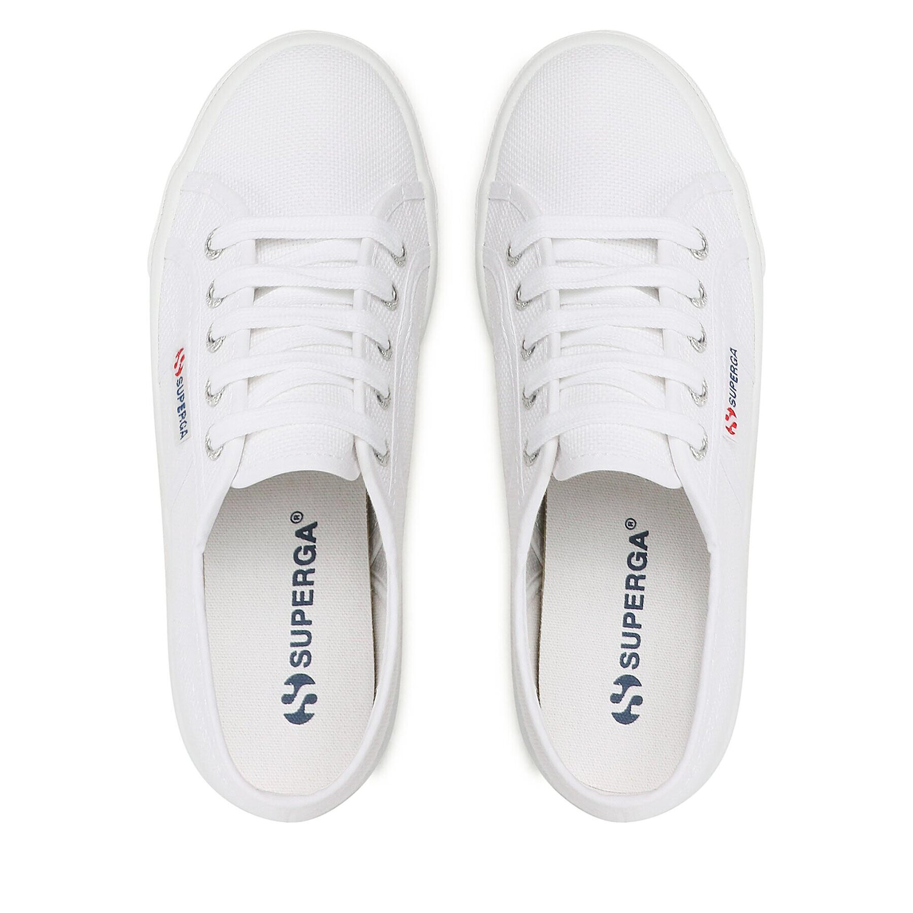 Superga Tenis superge 2730 Mid Platform S2127IW Bela - Pepit.si