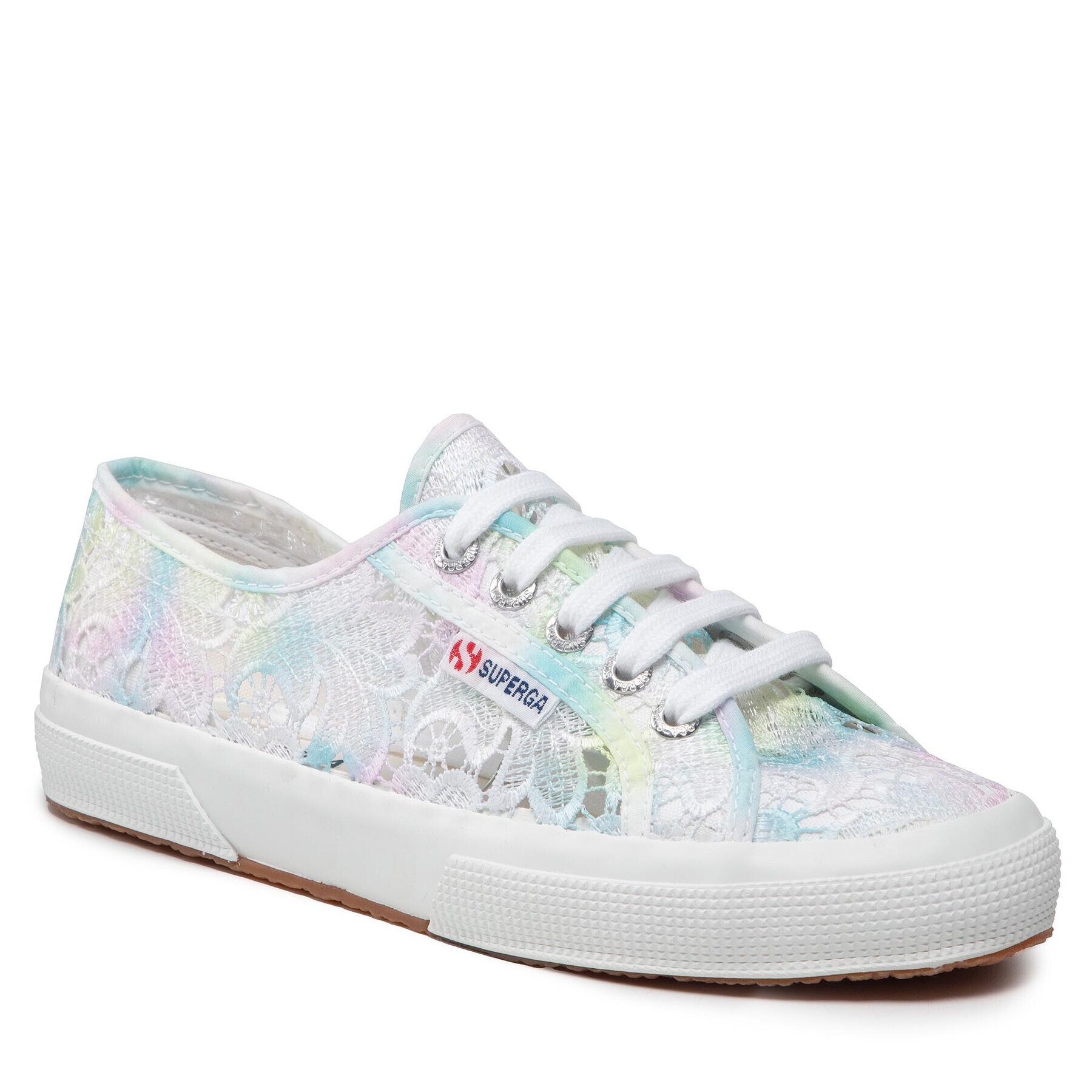 Superga Tenis superge 2750 Macrame Tie Dye S81217W Bela - Pepit.si