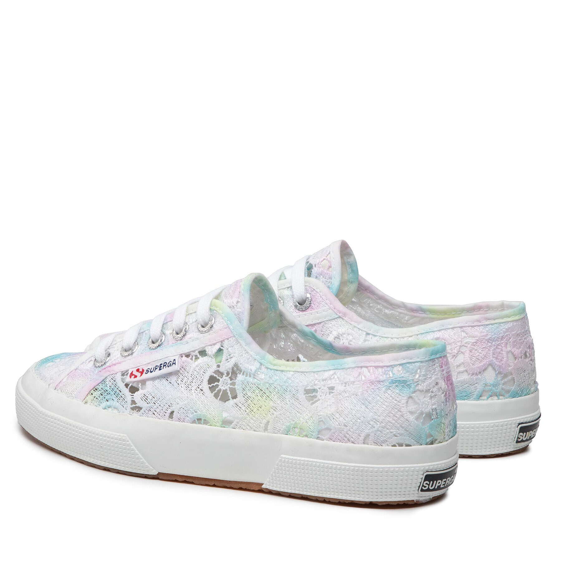 Superga Tenis superge 2750 Macrame Tie Dye S81217W Bela - Pepit.si