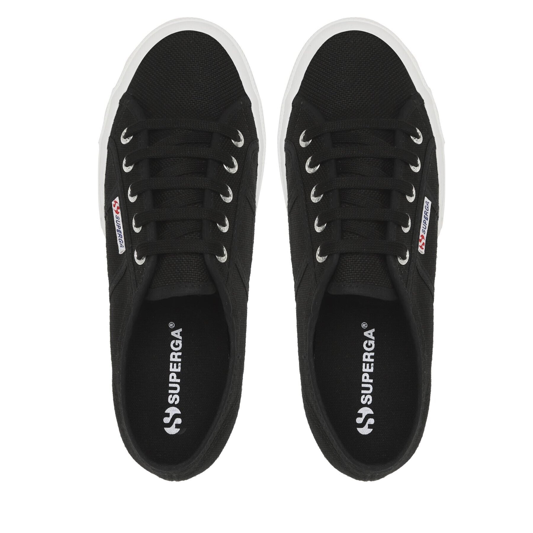 Superga Tenis superge 2750 New Plus S2126KW Črna - Pepit.si