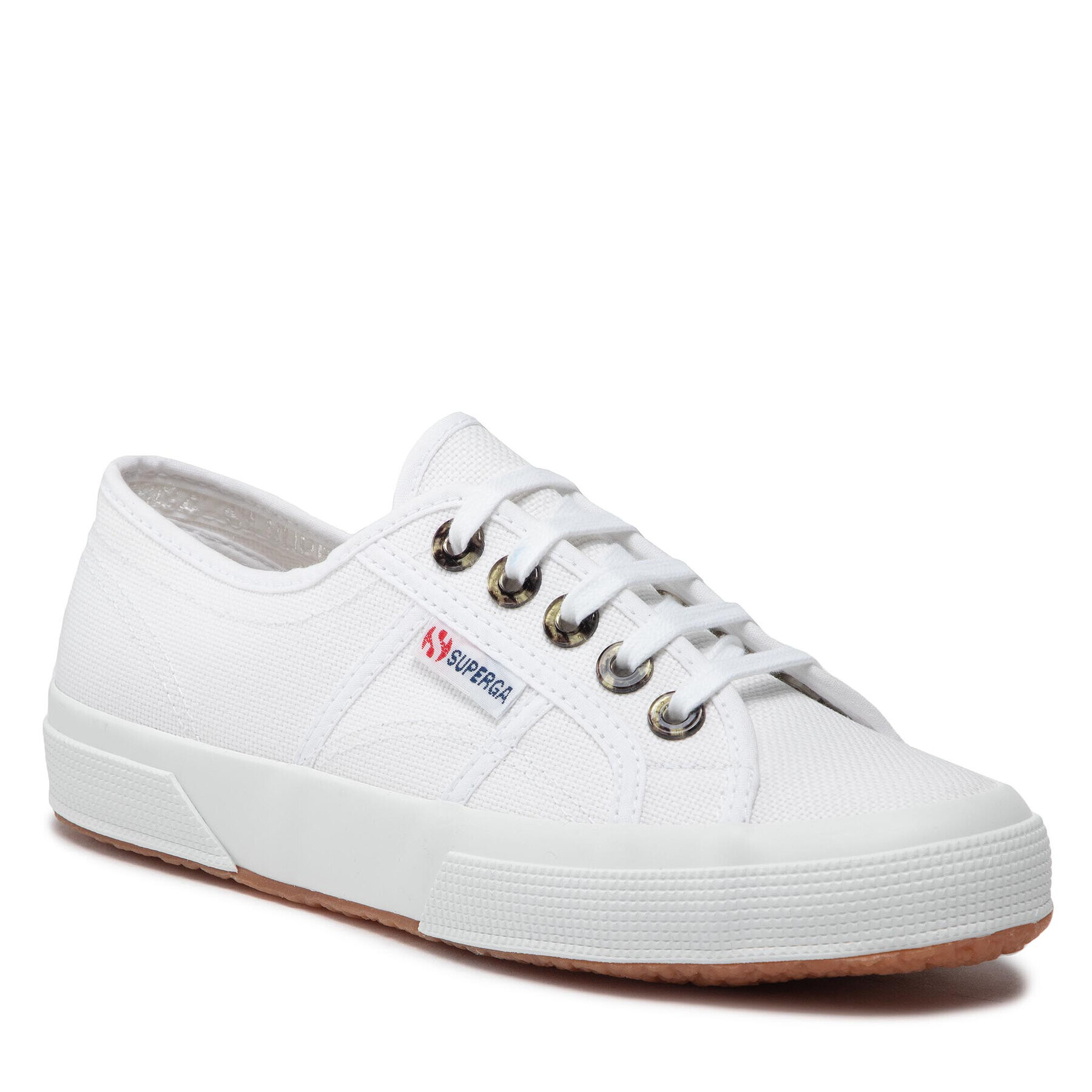 Superga Tenis superge 2750 Resin Eyelets S4117JW Bela - Pepit.si