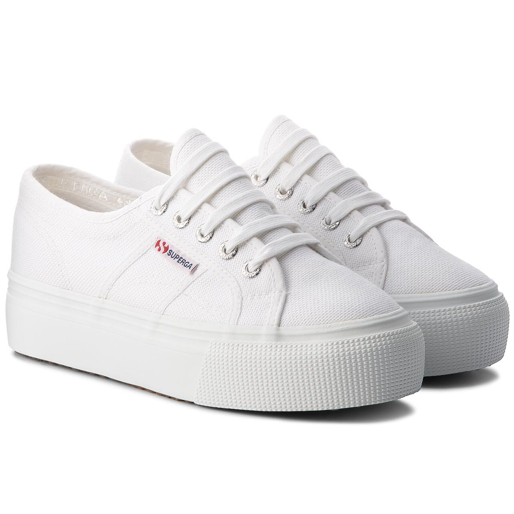 Superga Tenis superge 2790 Acotw Linea Up And Down S0001L0 Bela - Pepit.si