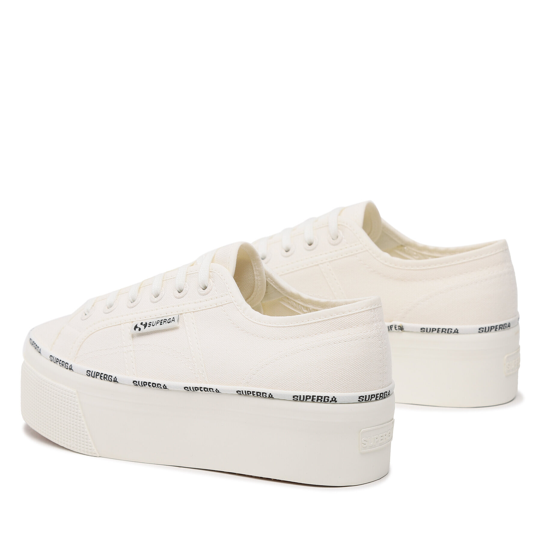 Superga Tenis superge 2790 Logo Piping S3125LW Bela - Pepit.si