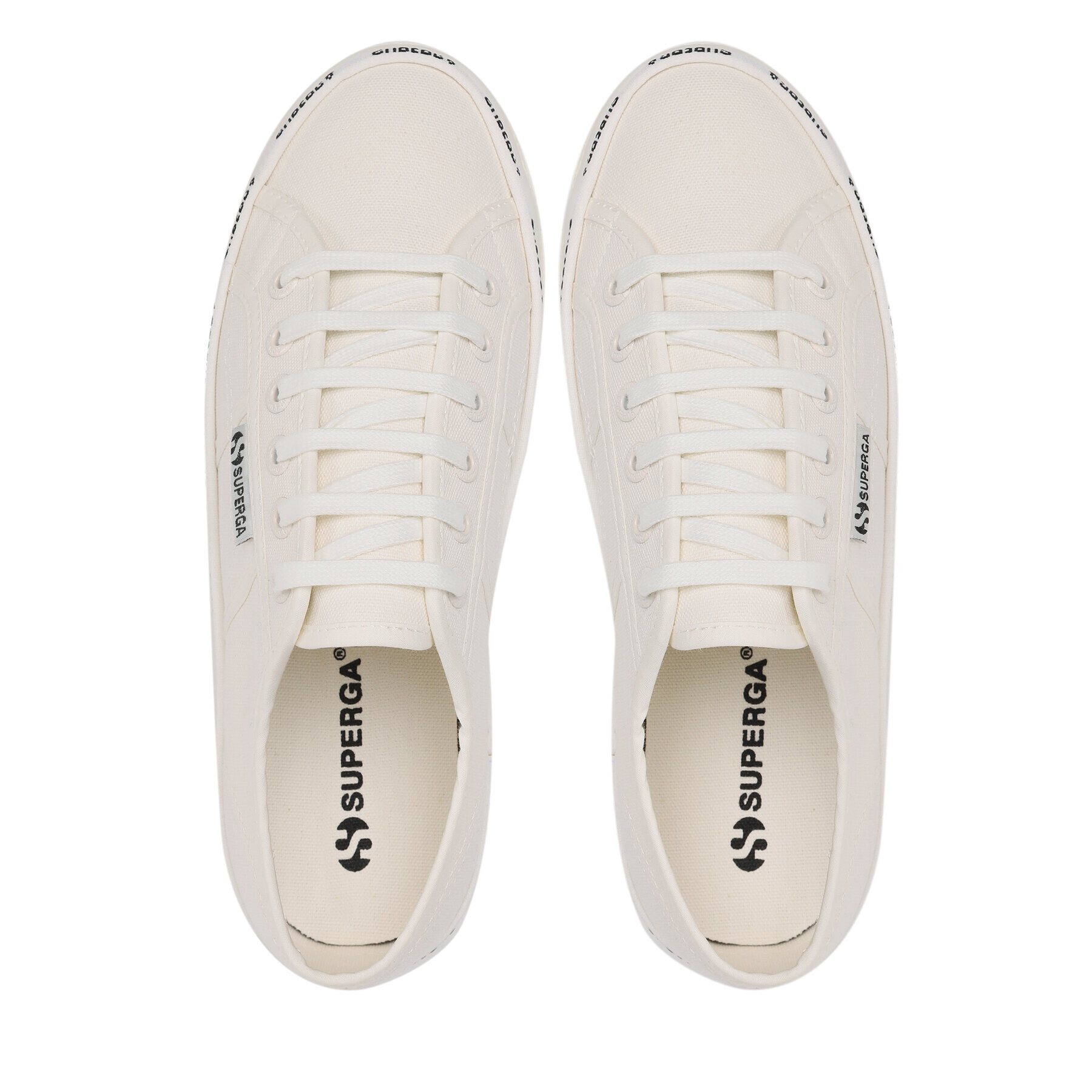 Superga Tenis superge 2790 Logo Piping S3125LW Bela - Pepit.si