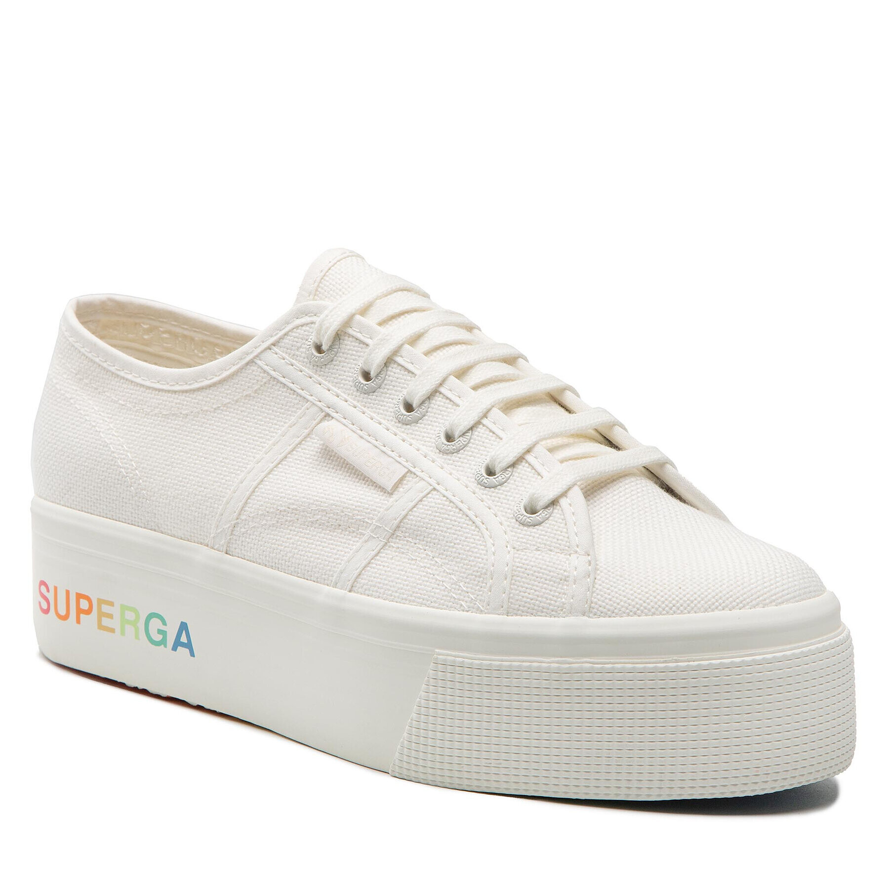 Superga Tenis superge 2790 Platform S7113KW Bela - Pepit.si