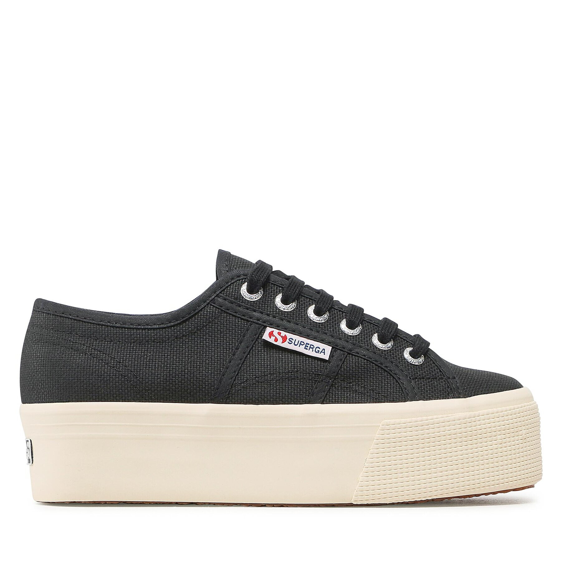 Superga Tenis superge 2790 Platform S9111LW Črna - Pepit.si