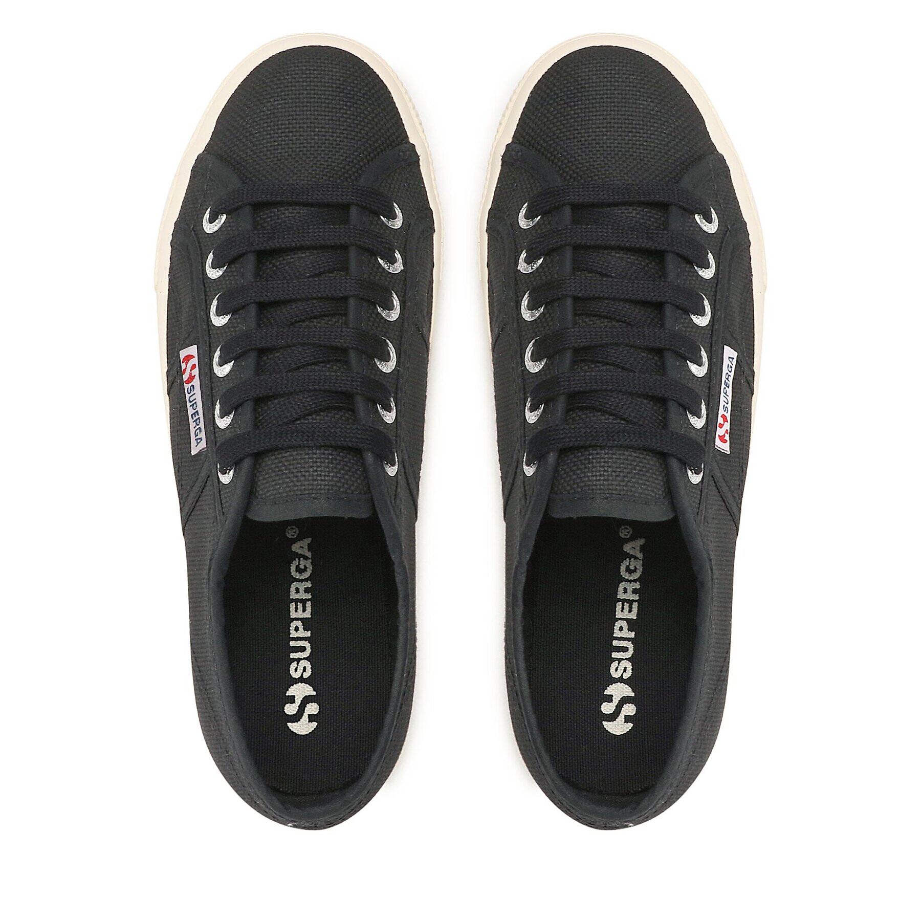 Superga Tenis superge 2790 Platform S9111LW Črna - Pepit.si