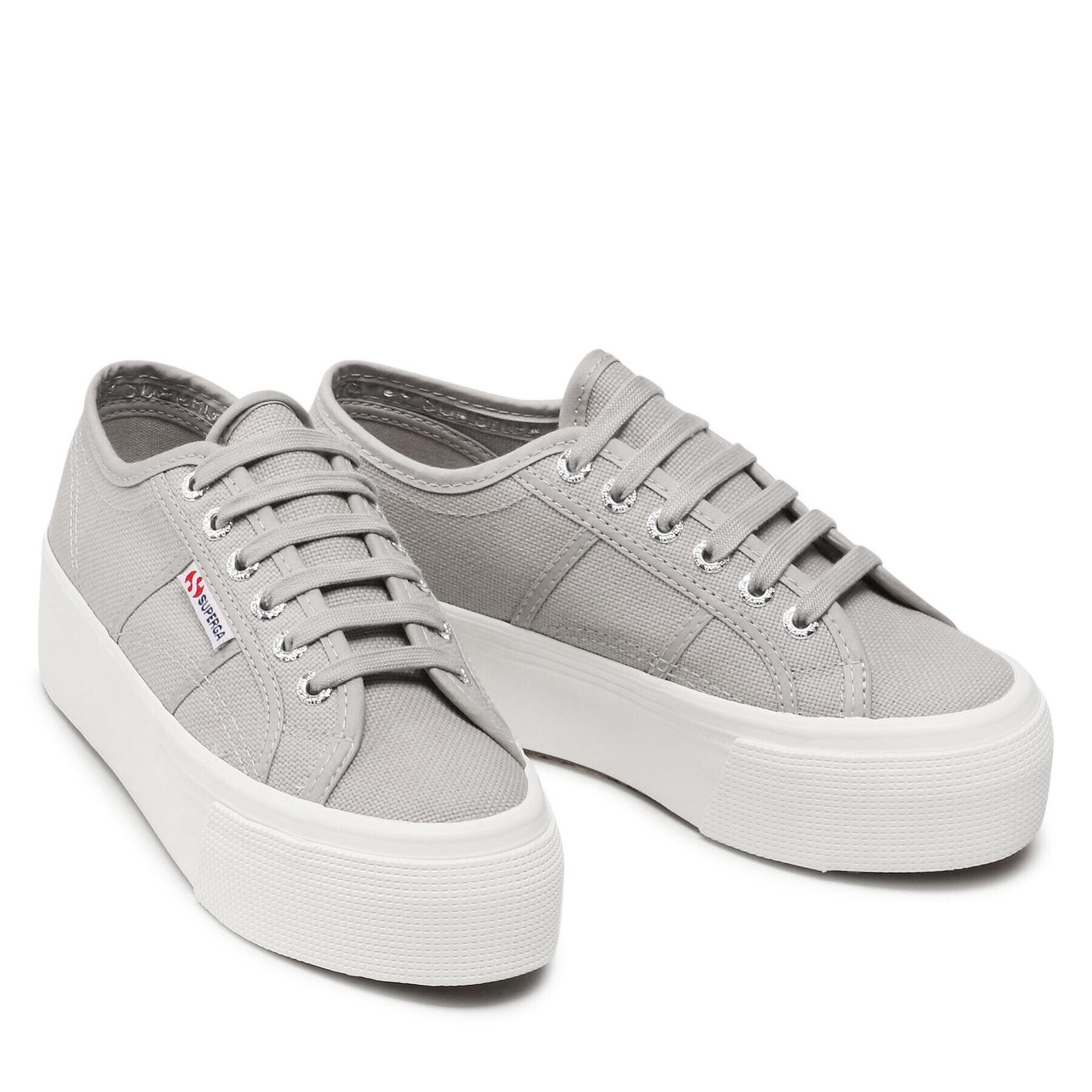 Superga Tenis superge 2790 Platform S9111LW Siva - Pepit.si