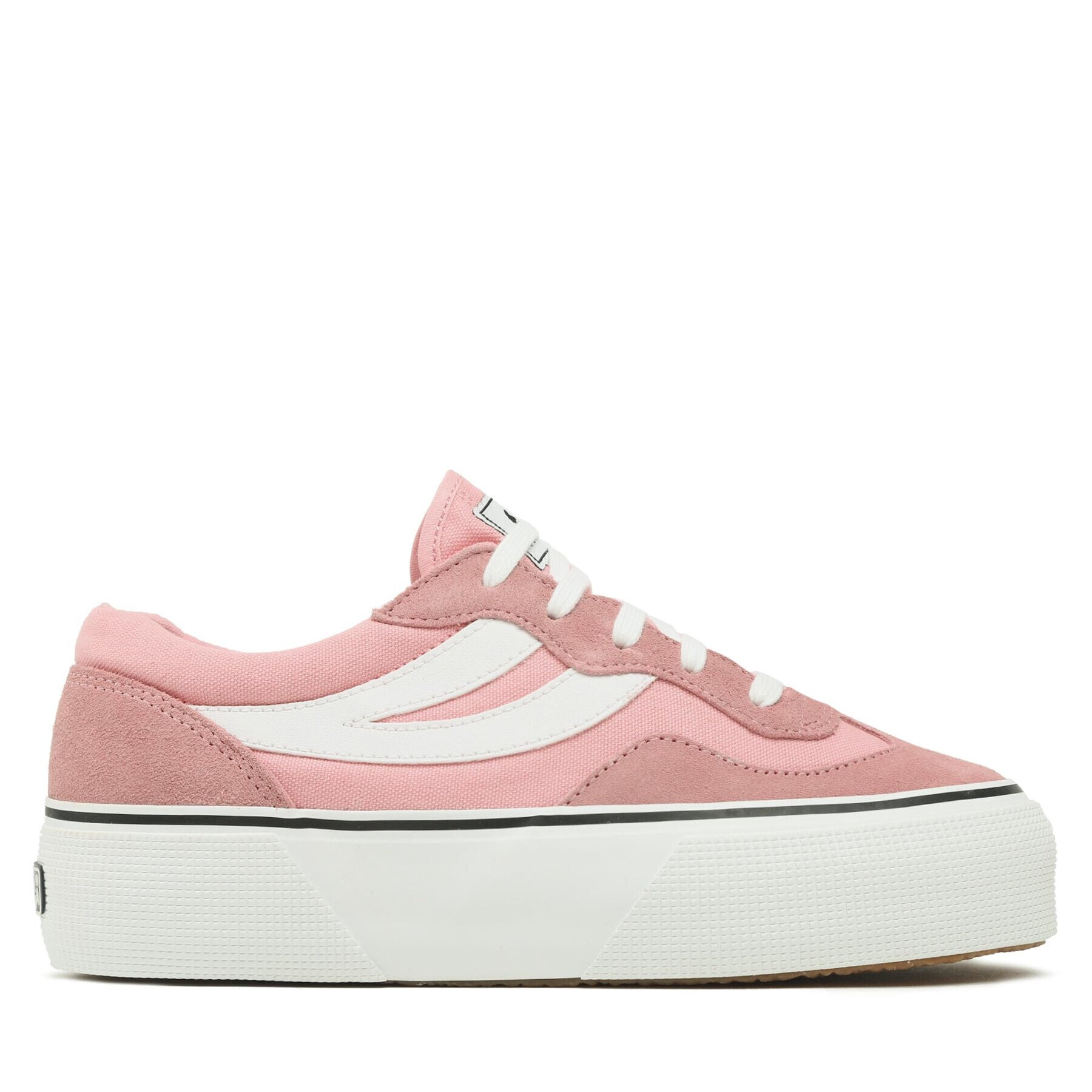 Superga Tenis superge 3041 Revolley Colorblock Platform S1151MW Roza - Pepit.si