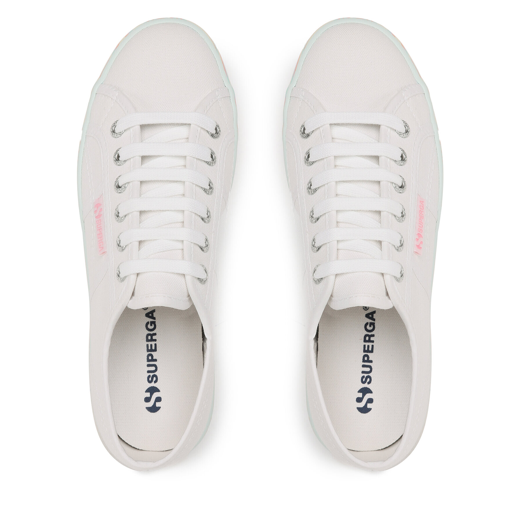 Superga Tenis superge Multicolor Liguify Sole 2790 S8124UW Bela - Pepit.si