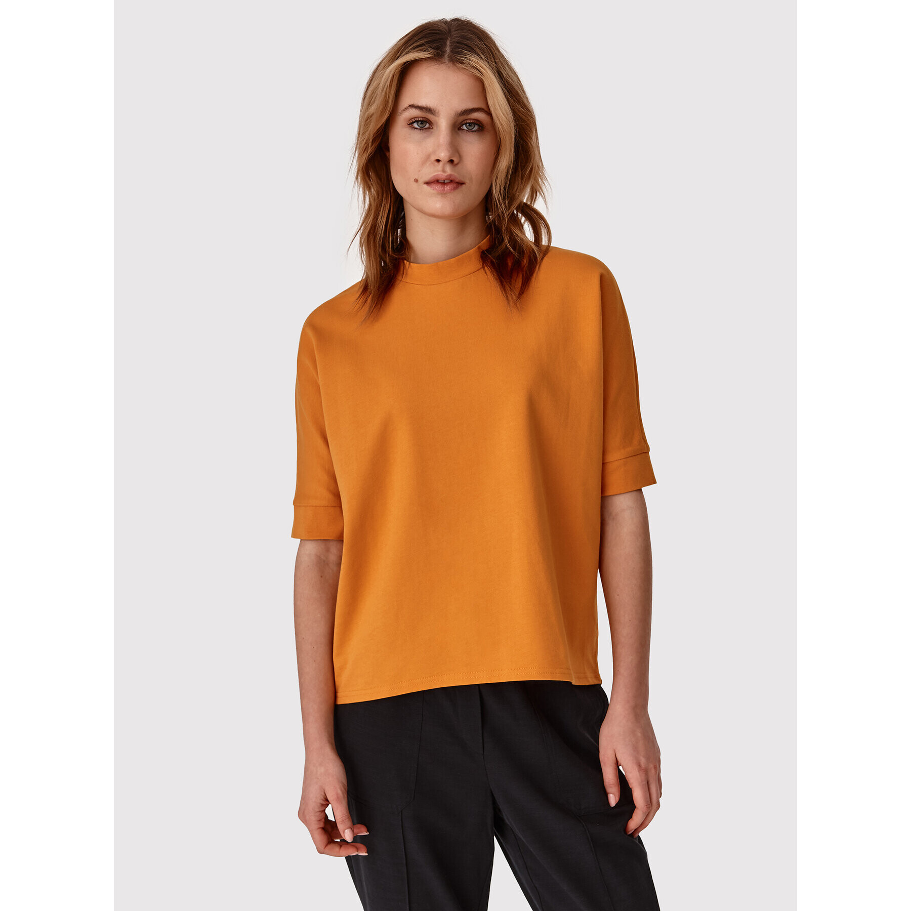 Tatuum Bluza Pieko T2204.064 Oranžna Regular Fit - Pepit.si