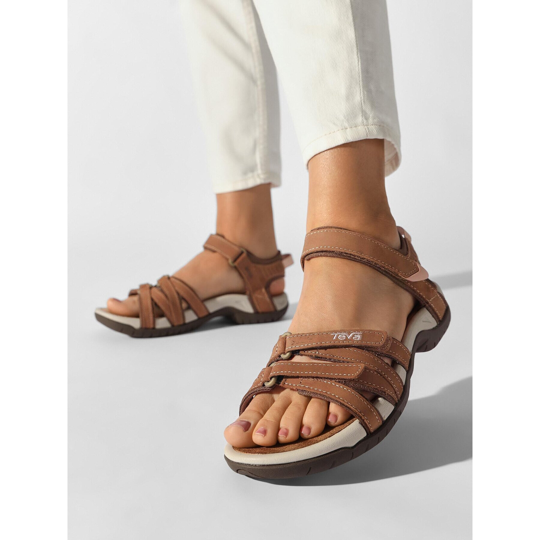 Teva Sandali Tirra Leather 4177 Rjava - Pepit.si