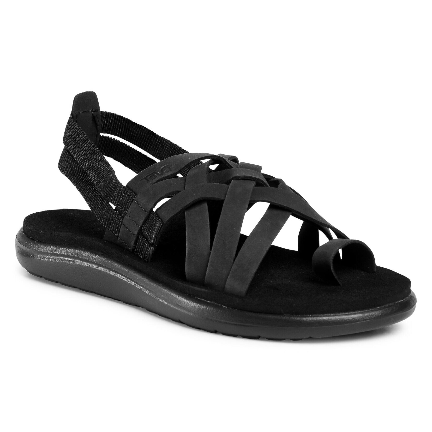 Teva Sandali Voya Strappy Leather 1106868 Črna - Pepit.si