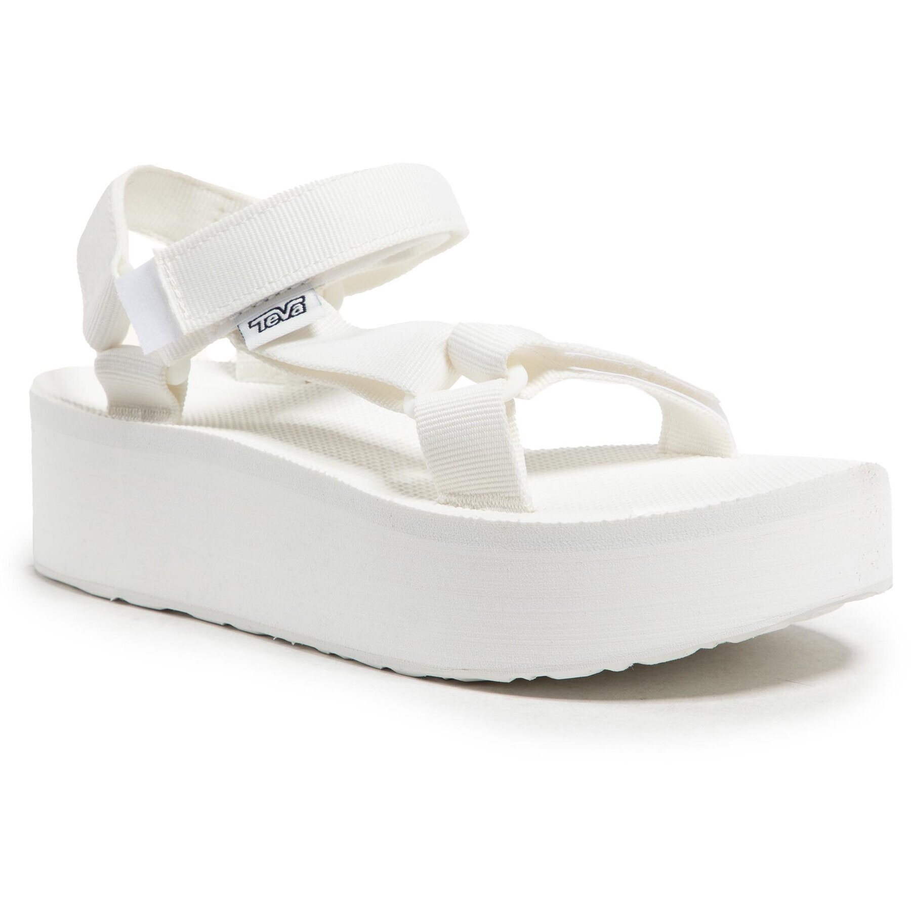 Teva Sandali W Flatform Universal 1008844 Bela - Pepit.si