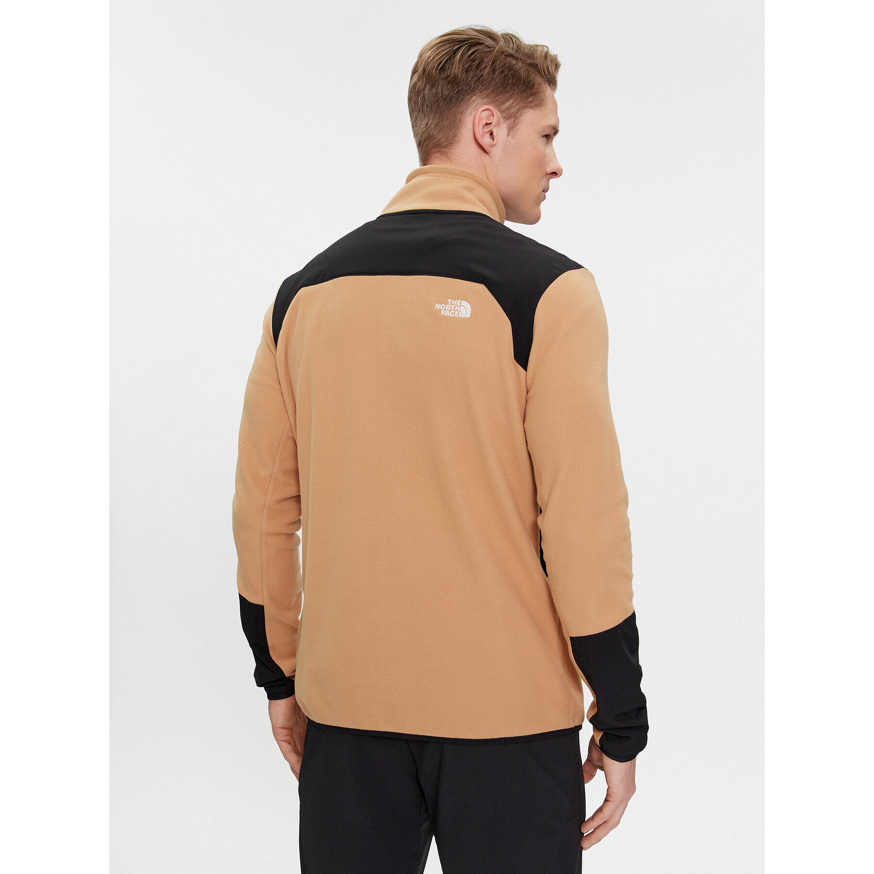 The North Face Flis M Glacier Pro Full Zip EuNF0A5IHSKOM1 Rjava Regular Fit - Pepit.si