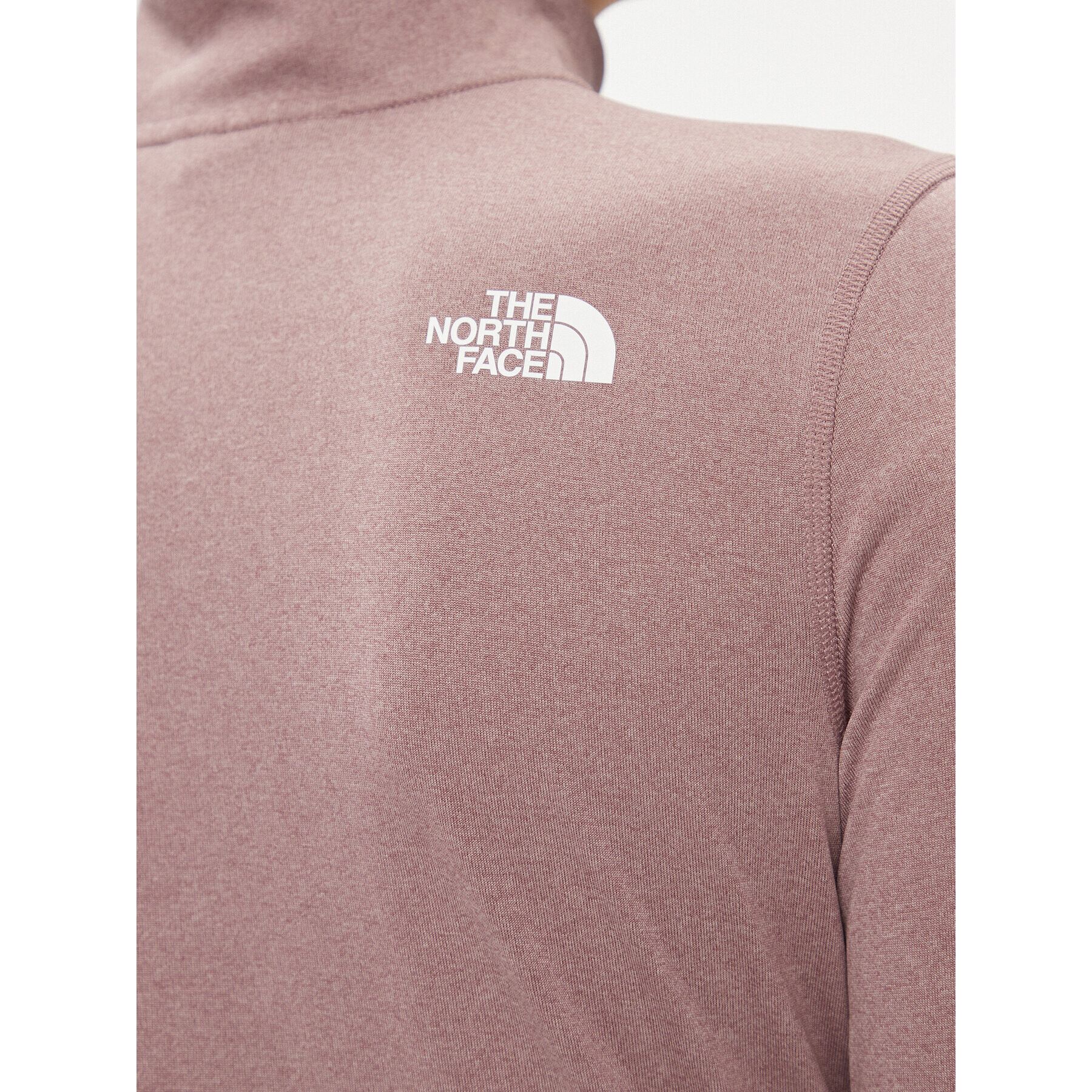 The North Face Flis W Flex 1/4 Zip - EuNF0A7ZB6JI91 Roza Regular Fit - Pepit.si